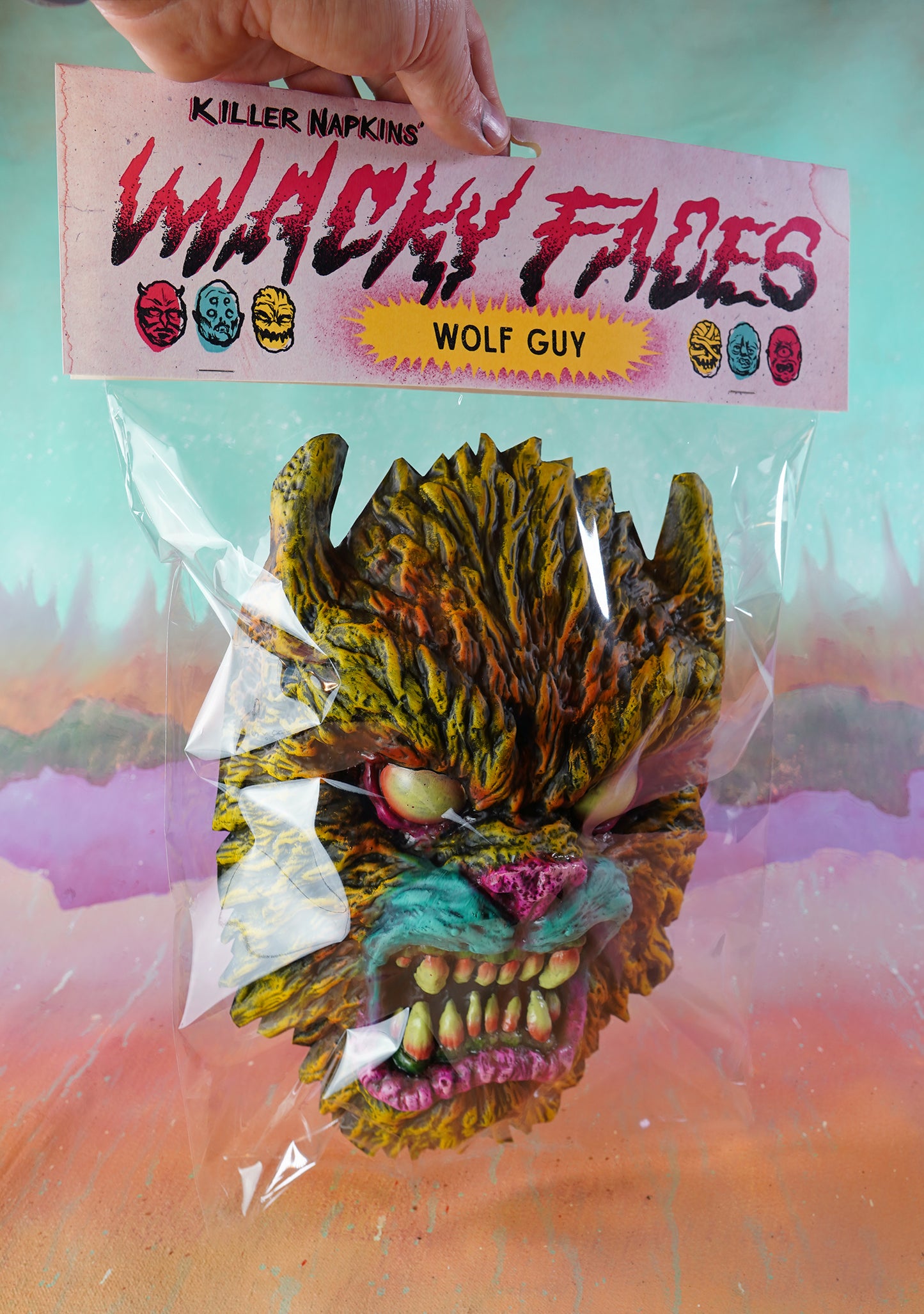 Wolf Guy - Wacky Faces - Vac Mask