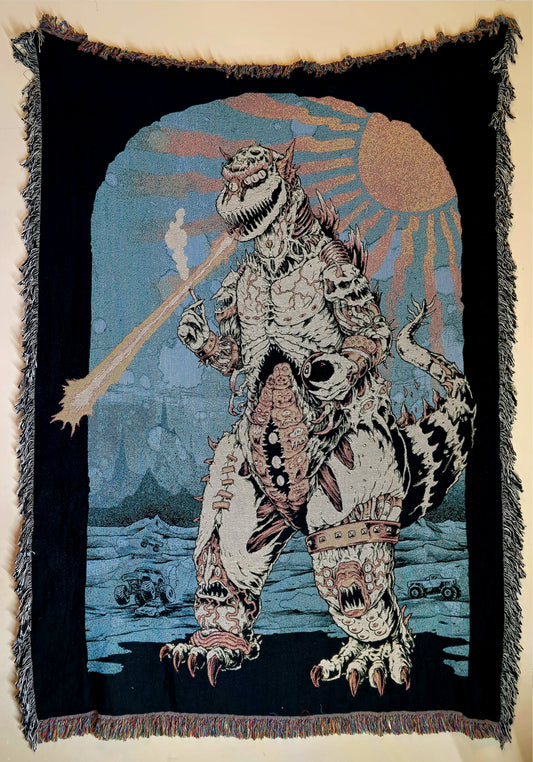 Mutant King Monster Woven Blanket