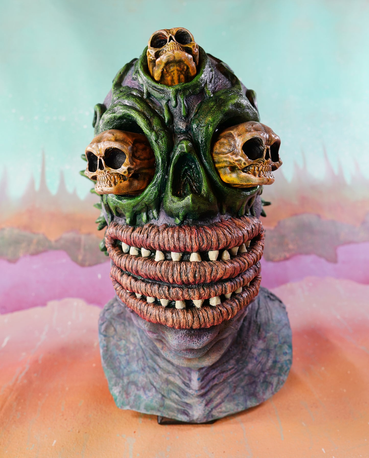 Slippery Grom - Skull Eyes - Latex Mask