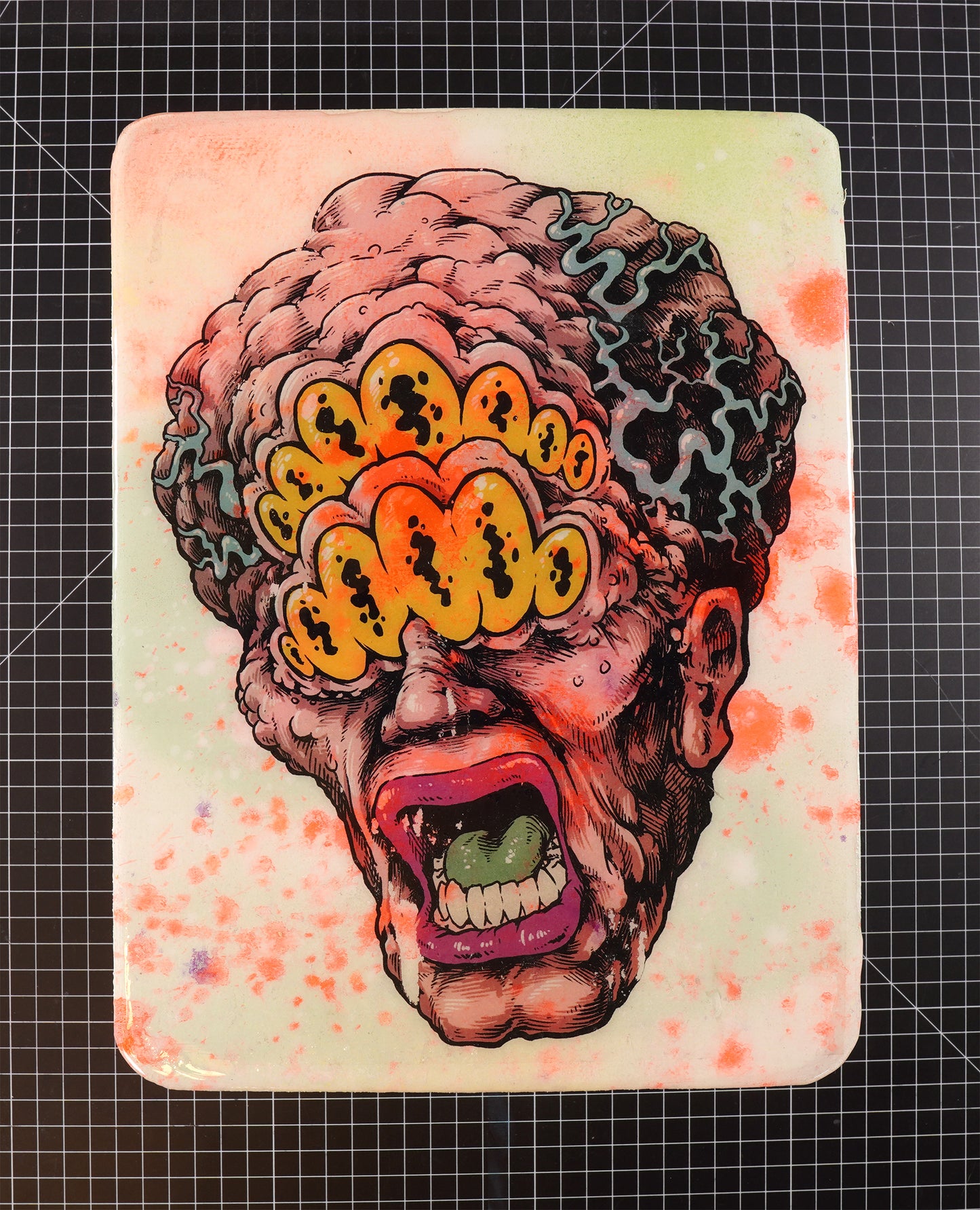 Very Shocked - Wood Transfer