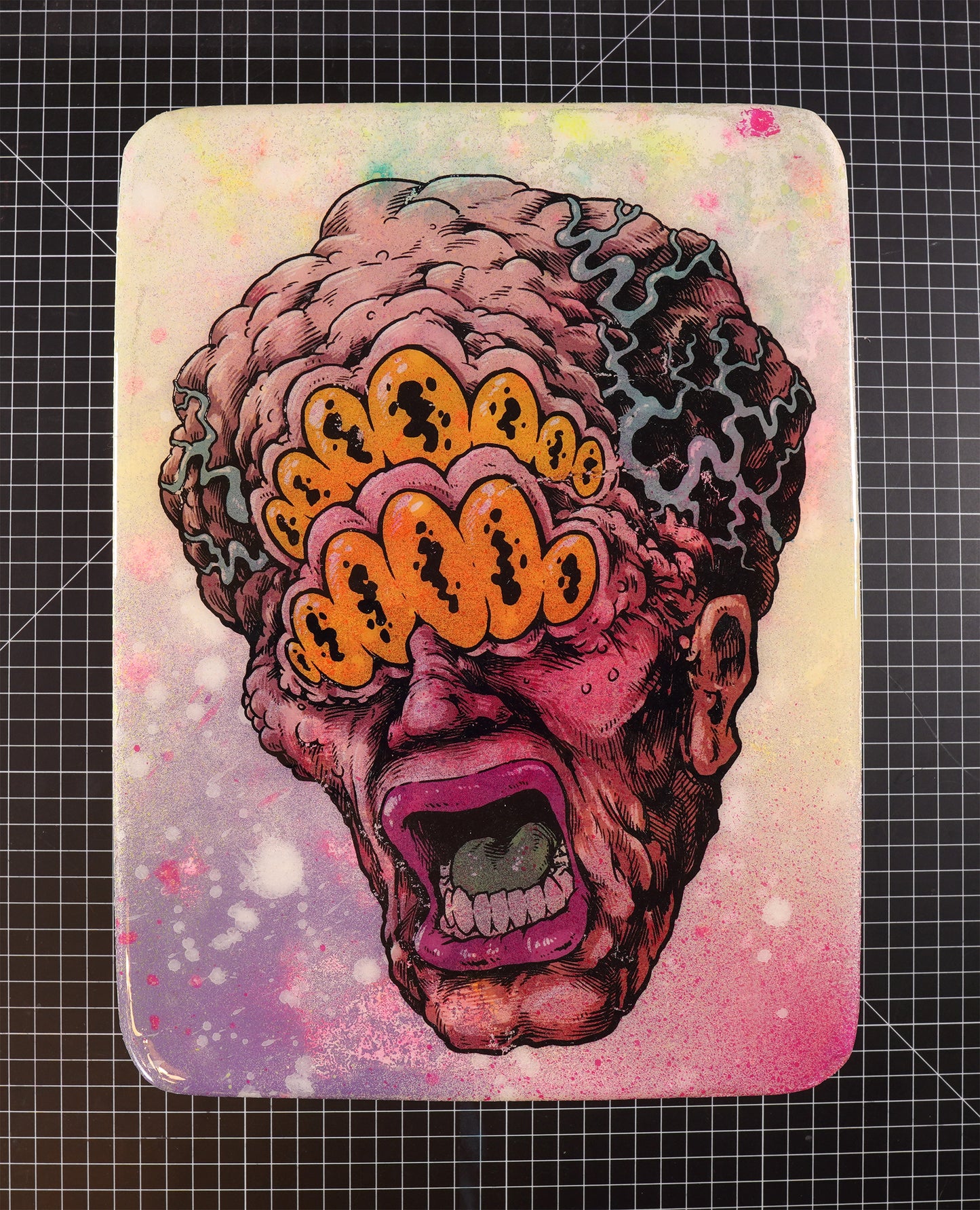 Very Shocked - Wood Transfer