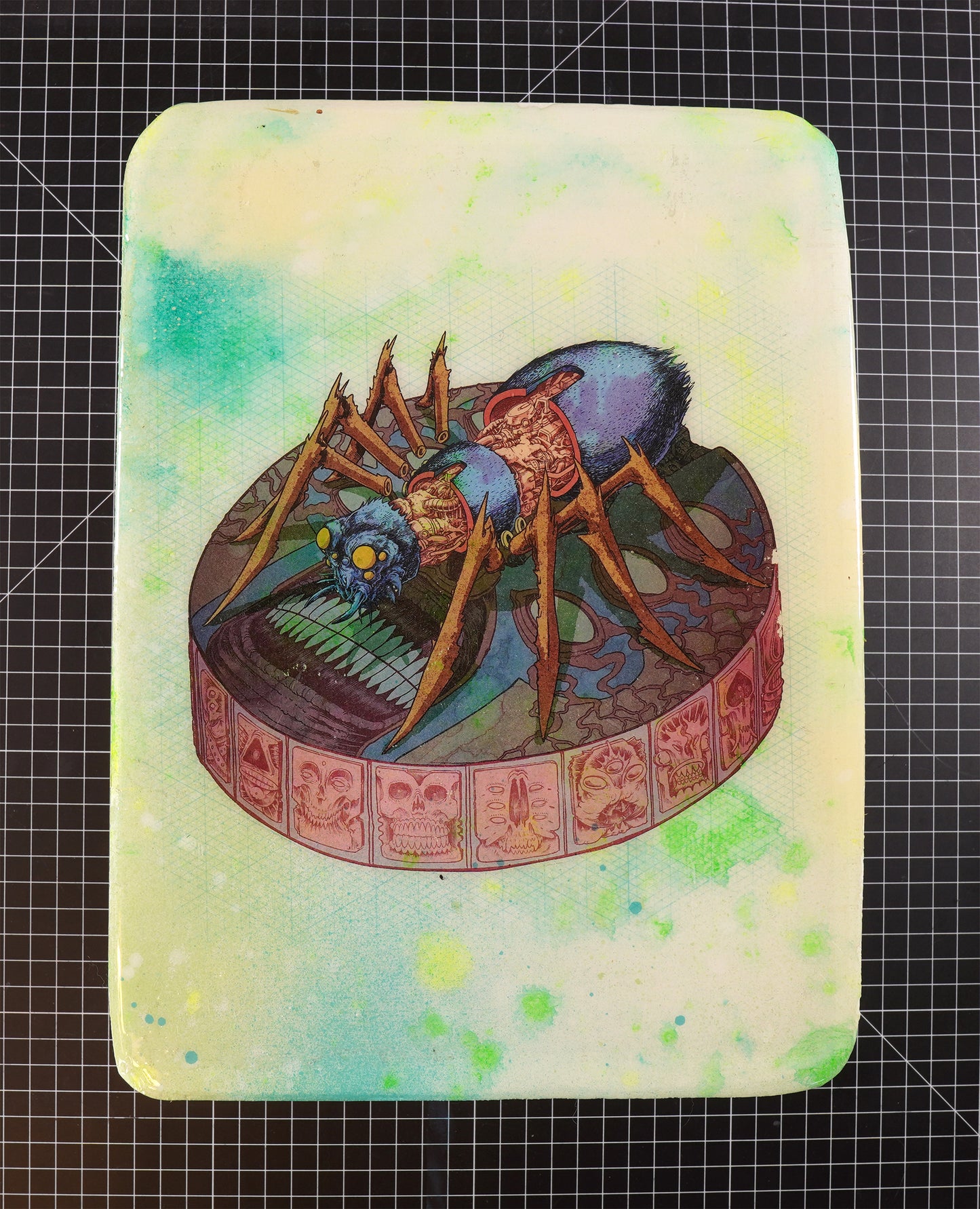 Mechanical Spider - Wood Transfer