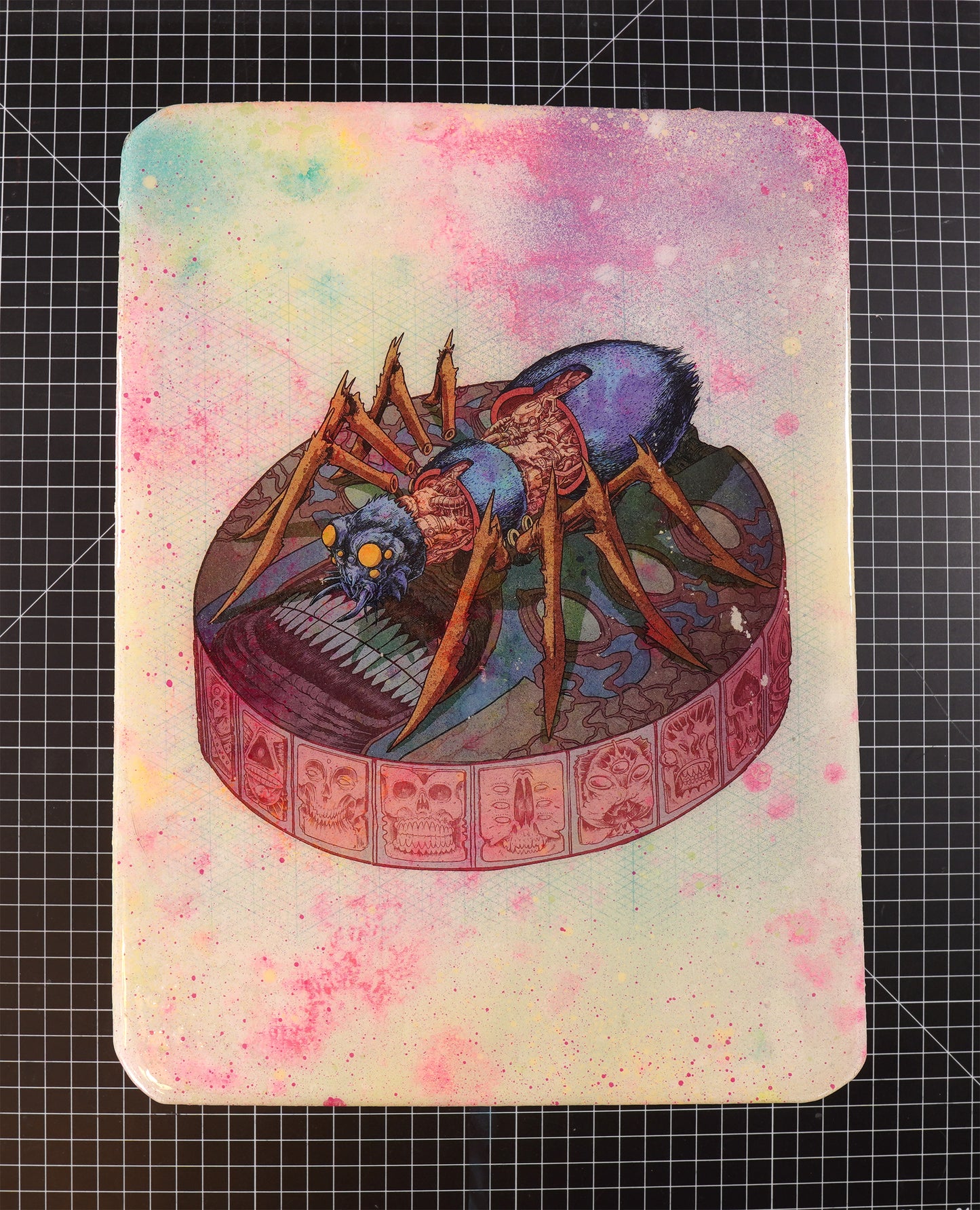 Mechanical Spider - Wood Transfer
