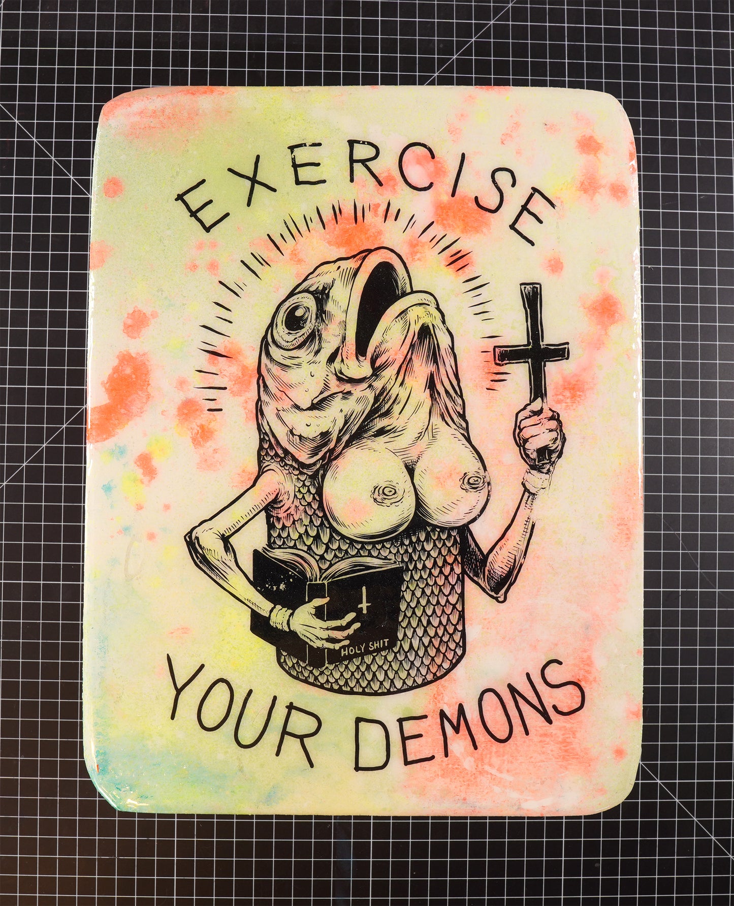 Exercise Your Demons - Wood Transfer