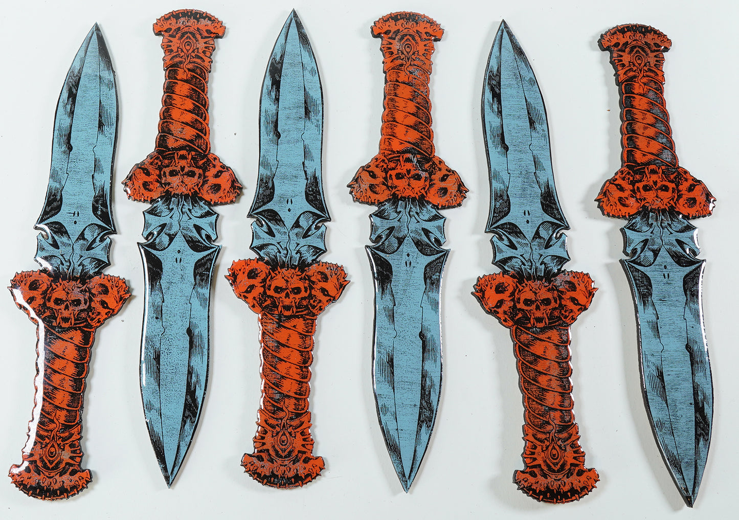 Ceremonial Dagger - Laser Etched Wood