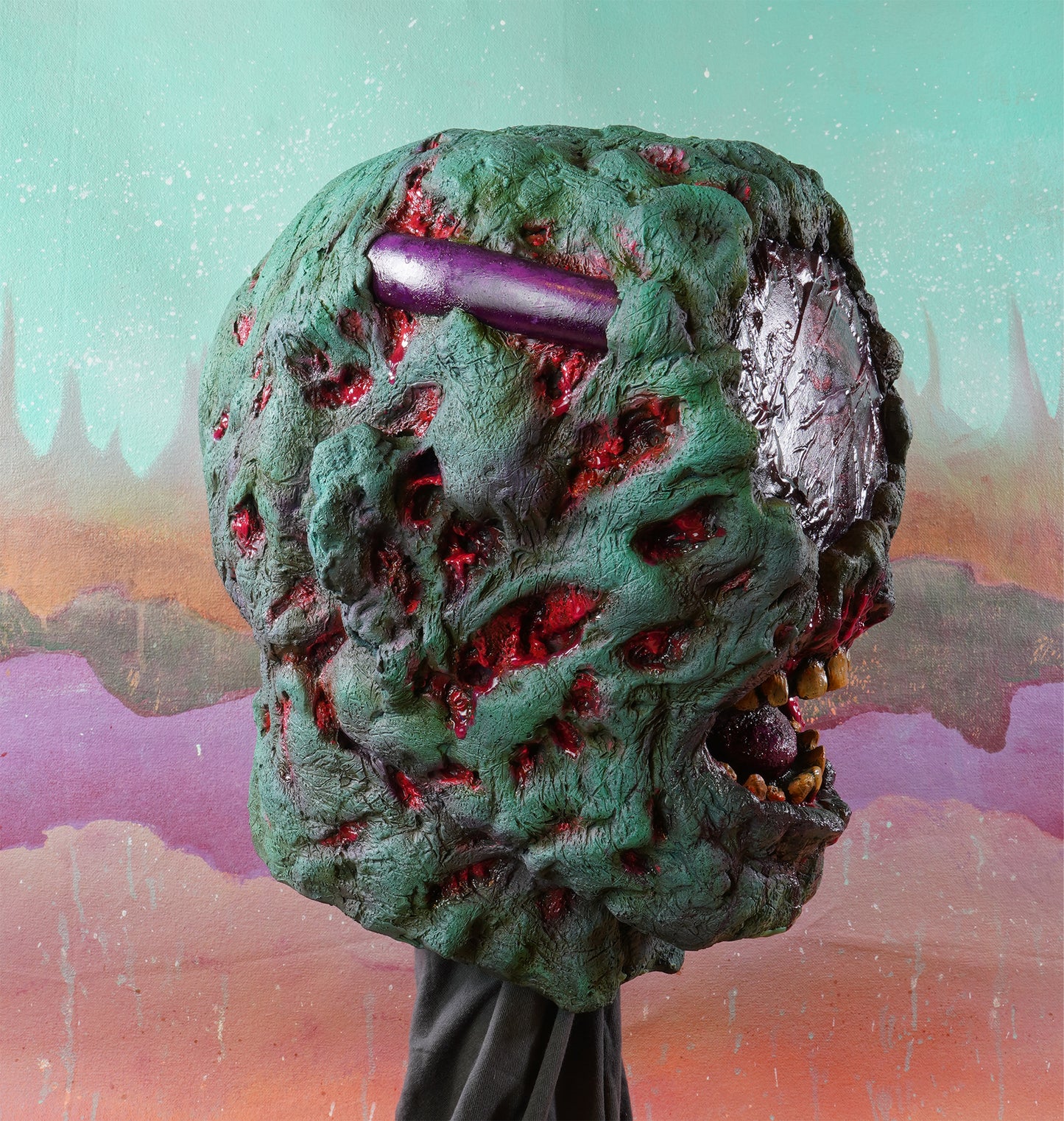 Mutant Cyber-Raider - Latex Mask