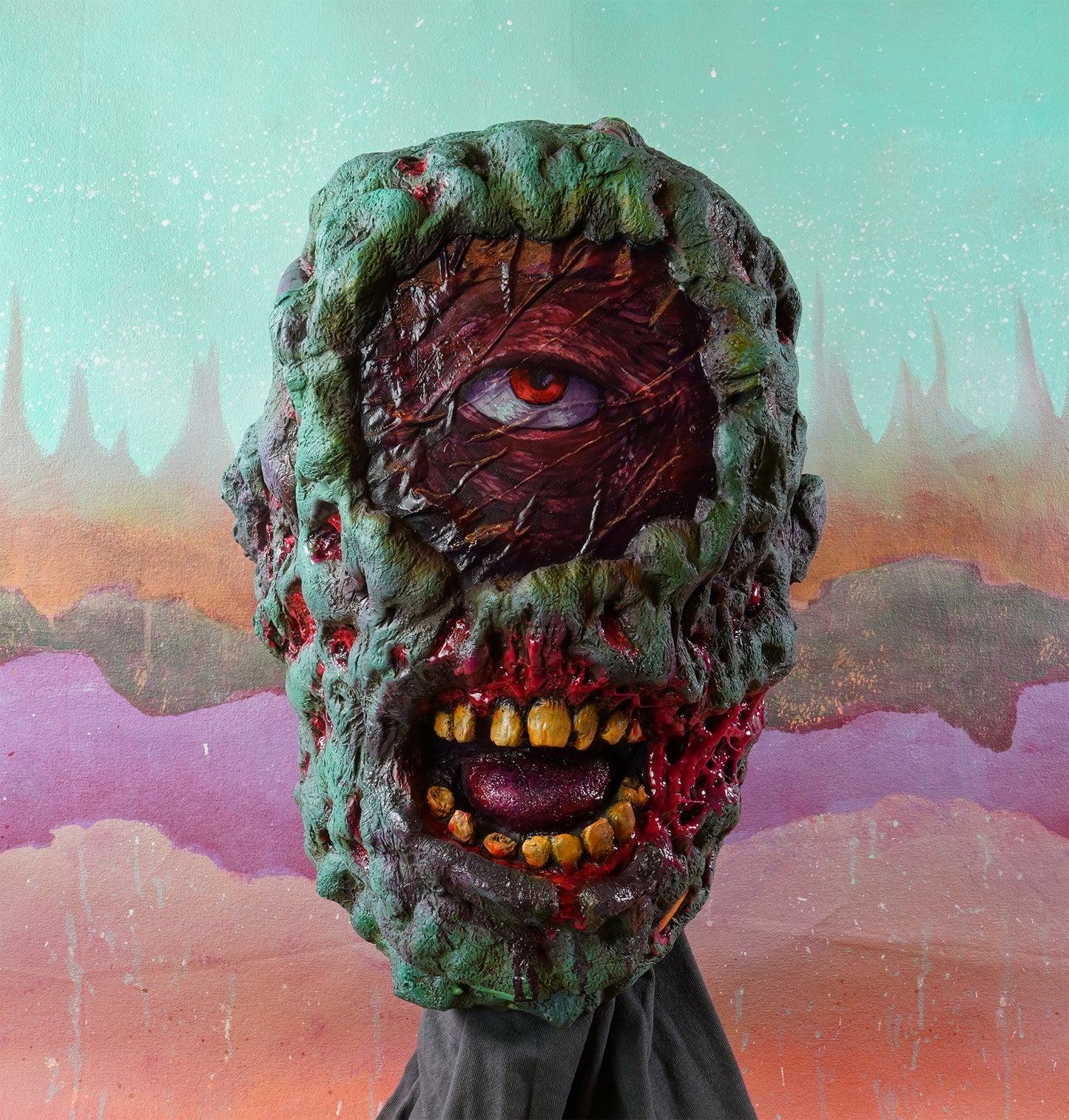 Mutant Cyber-Raider - Latex Mask