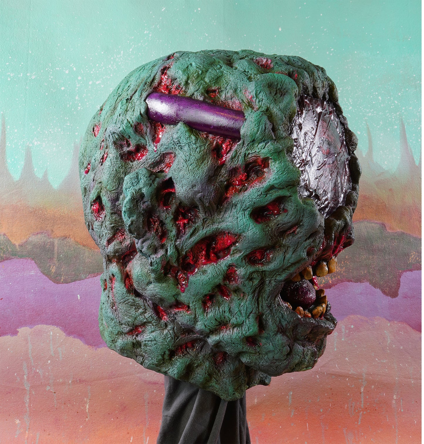 Mutant Cyber-Raider - Latex Mask