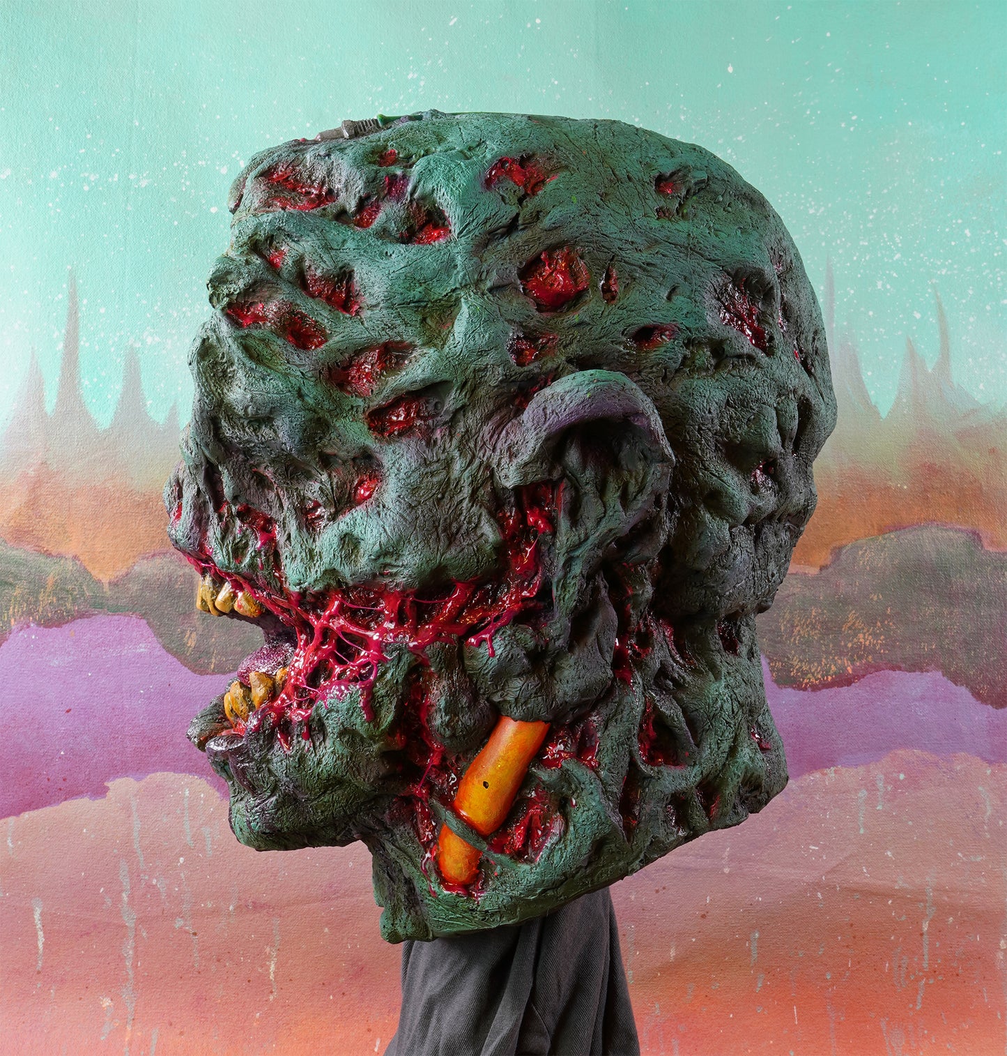 Mutant Cyber-Raider - Latex Mask