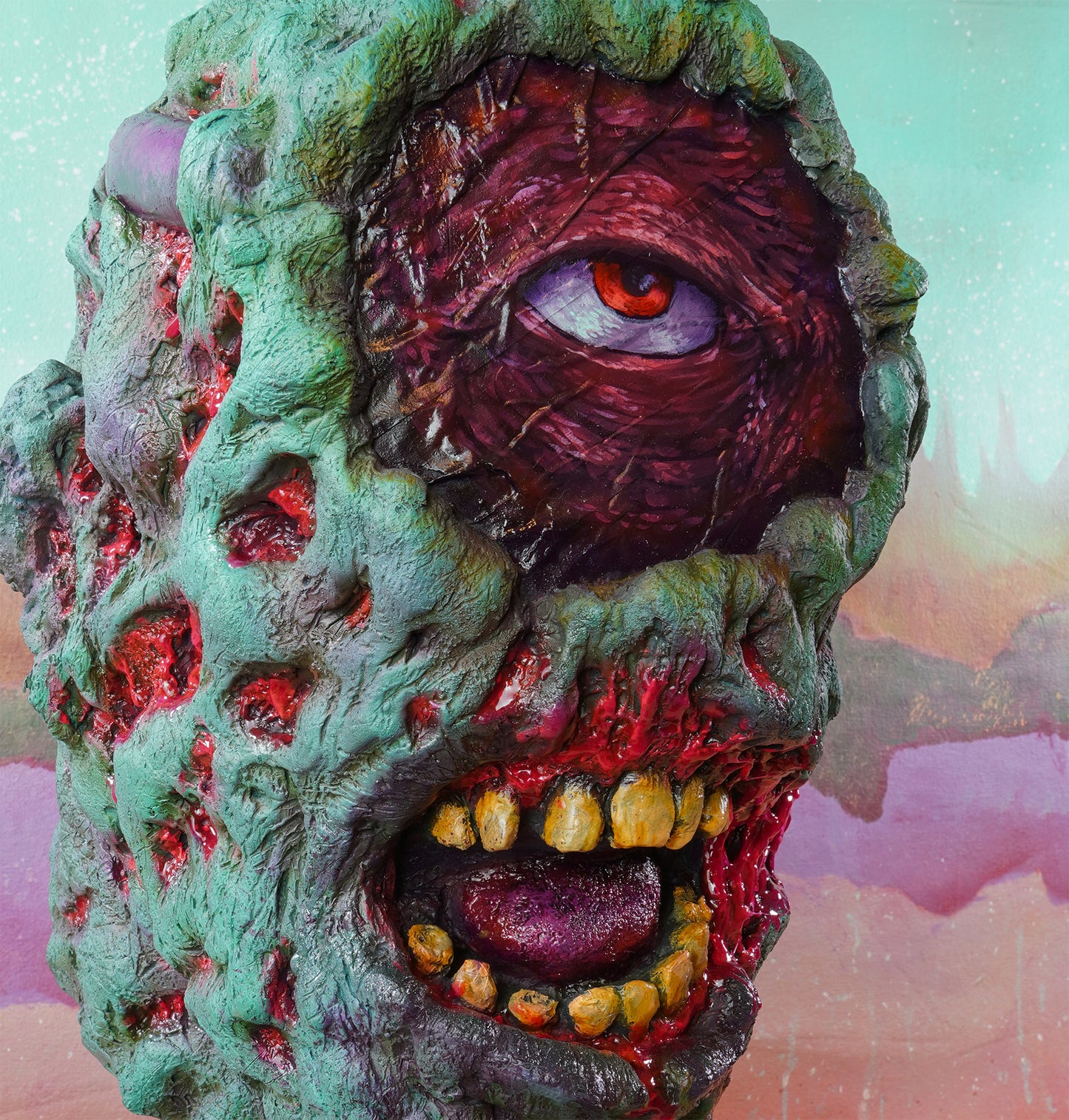 Mutant Cyber-Raider - Latex Mask
