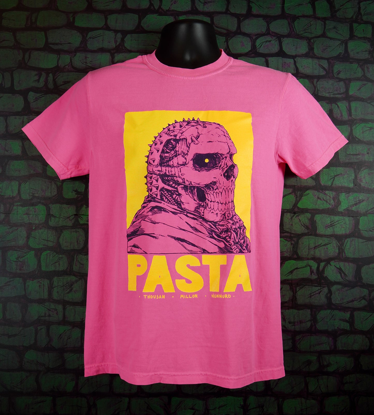 Spike Skull PASTA T-Shirt