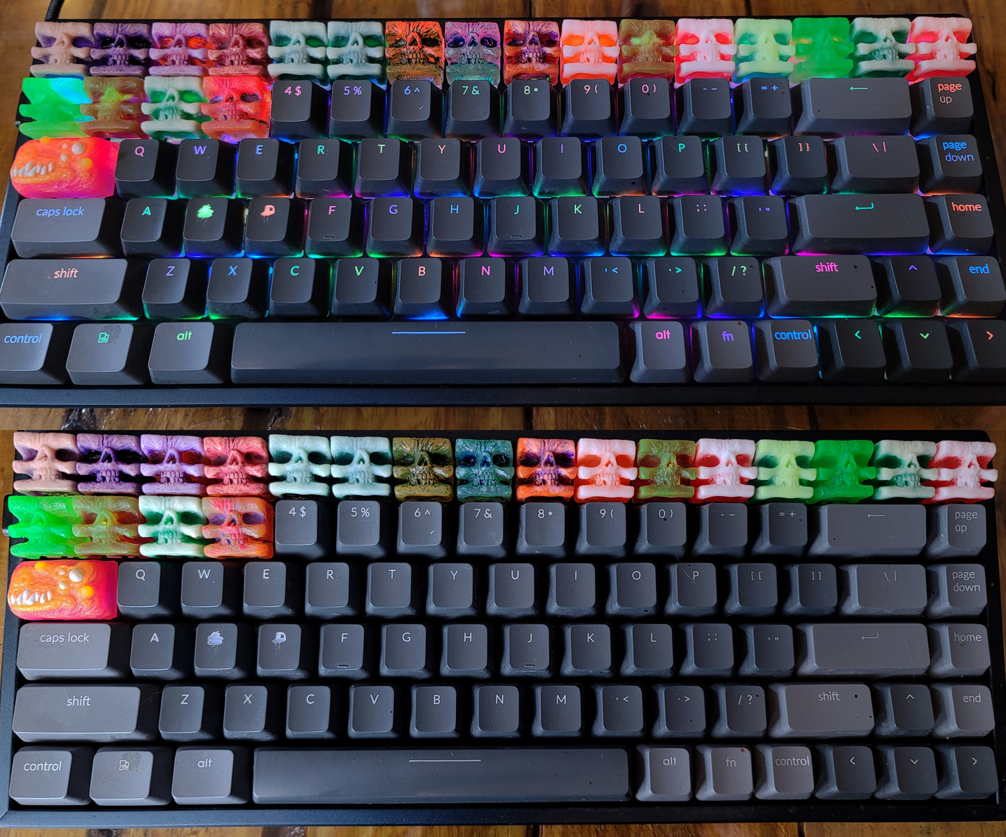 SKULLCUBE - Resin Keycap