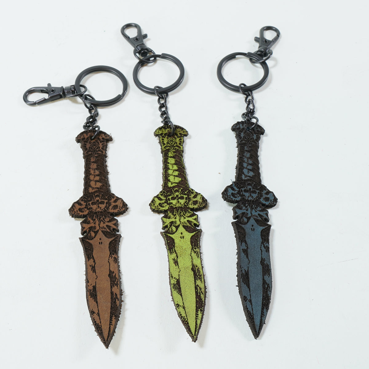 Ceremonial Dagger - Leather Keychain