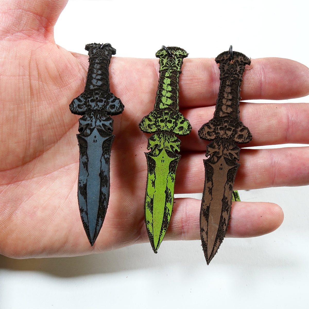 Ceremonial Dagger - Leather Keychain