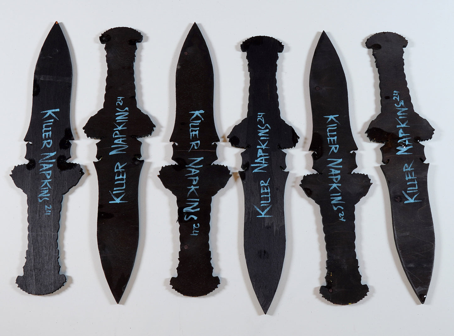 Ceremonial Dagger - Laser Etched Wood