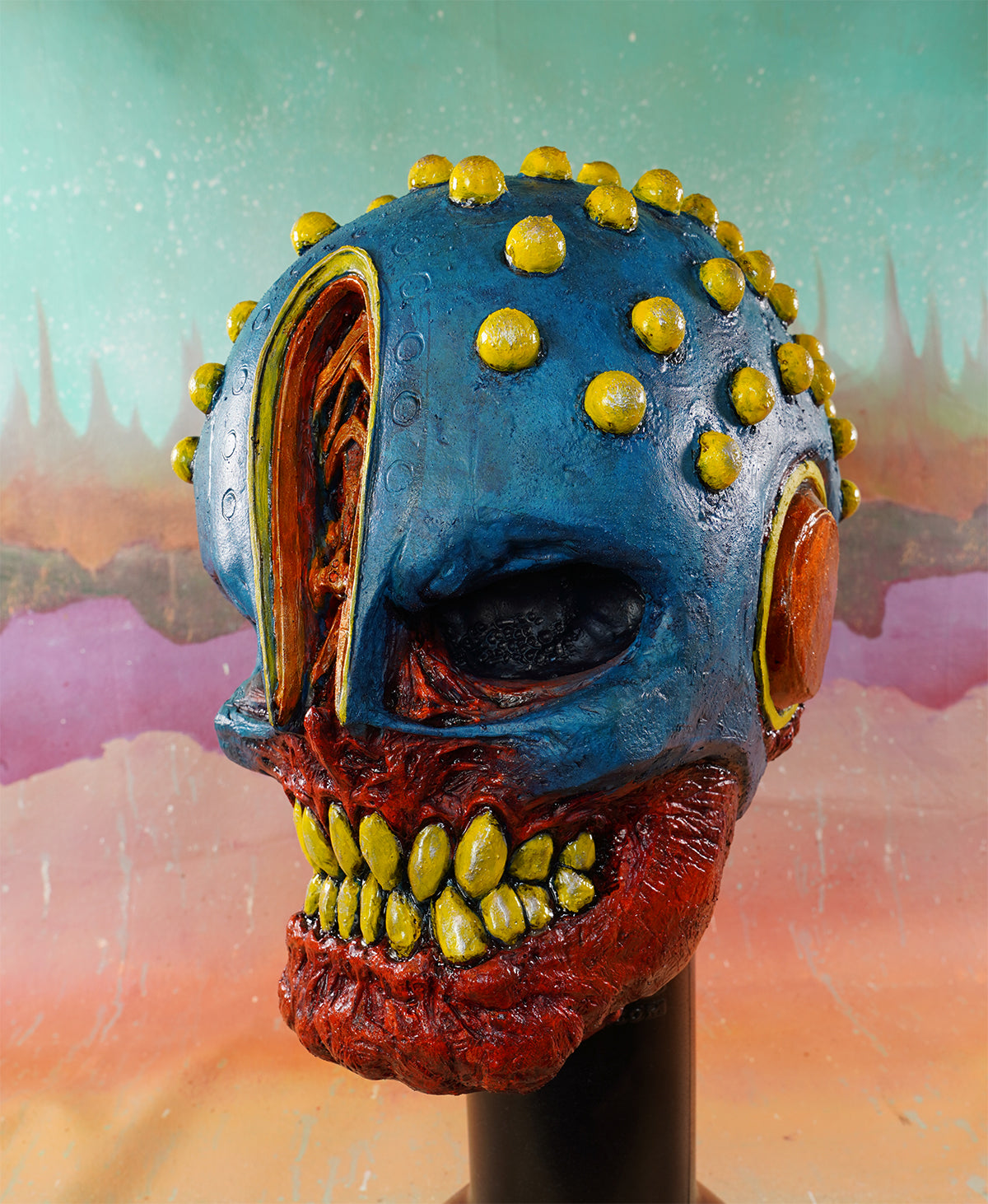 Cyber Skull Knight - Latex Mask