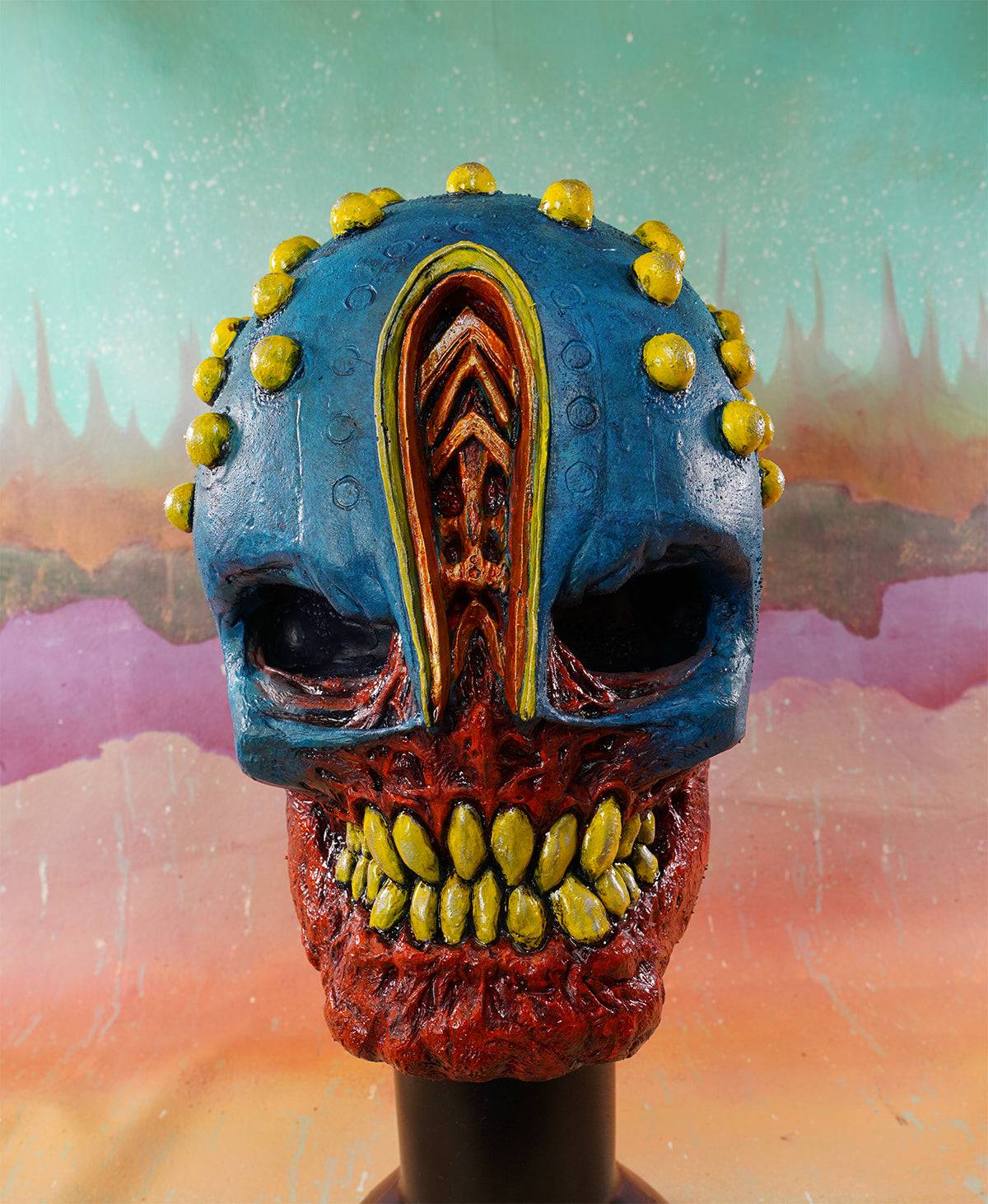 Cyber Skull Knight - Latex Mask