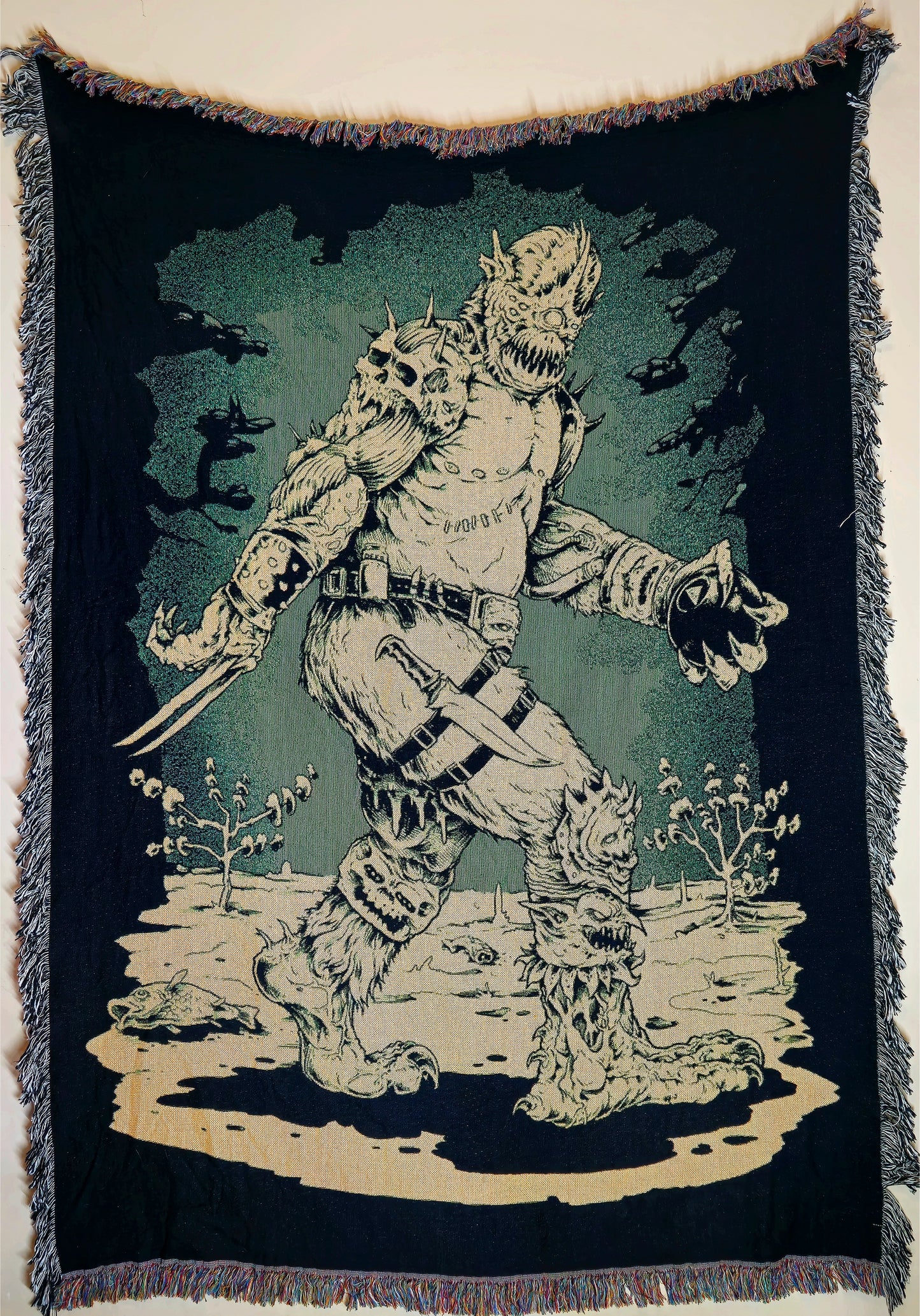The Hunted Woven Blanket