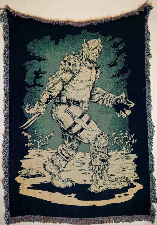 The Hunted Woven Blanket