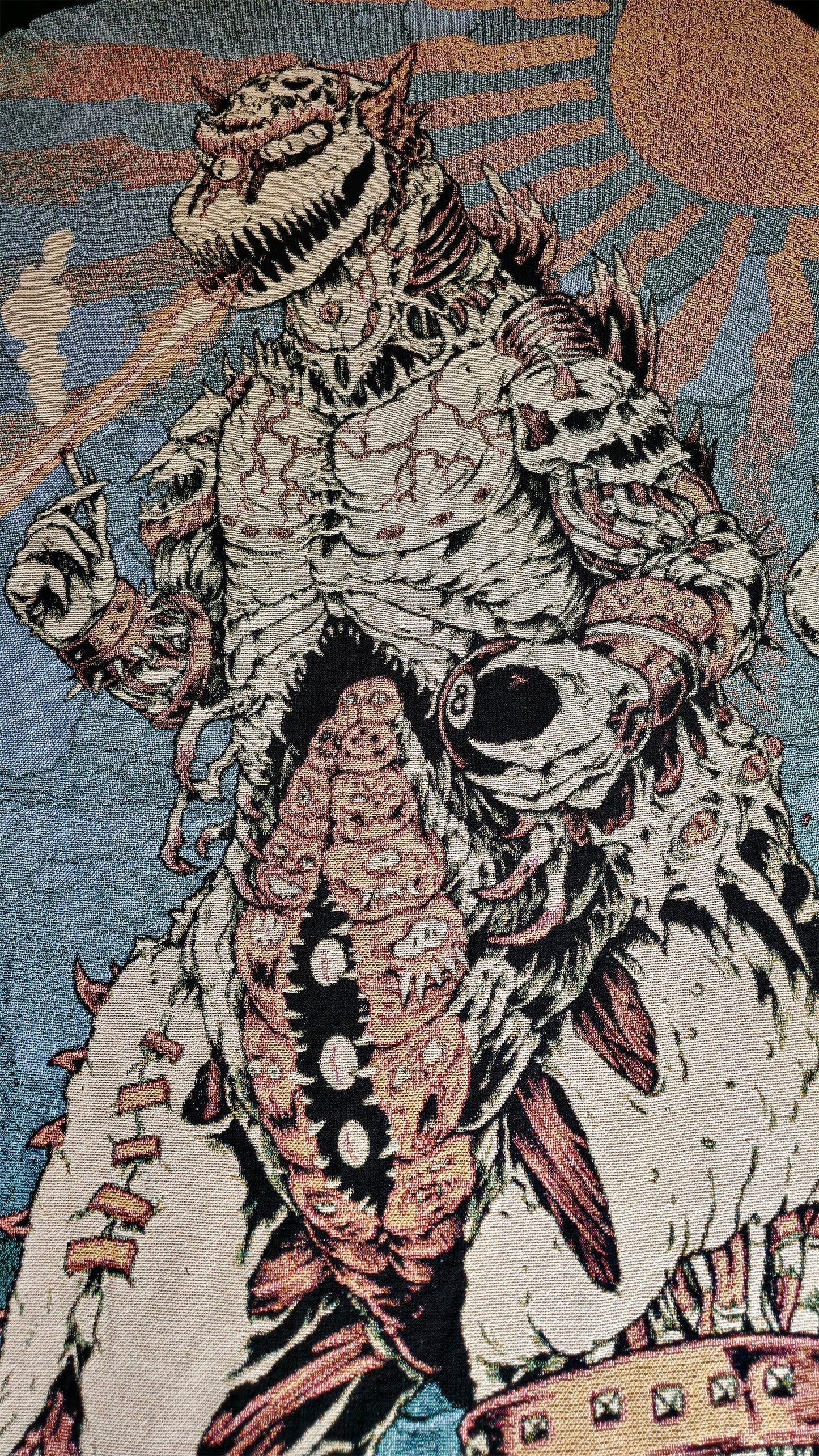 Mutant King Monster Woven Blanket