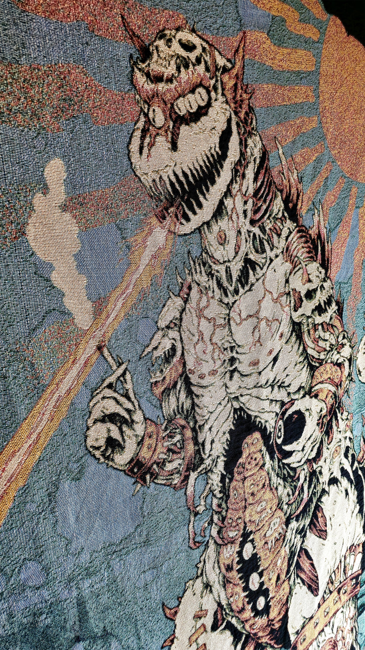 Mutant King Monster Woven Blanket