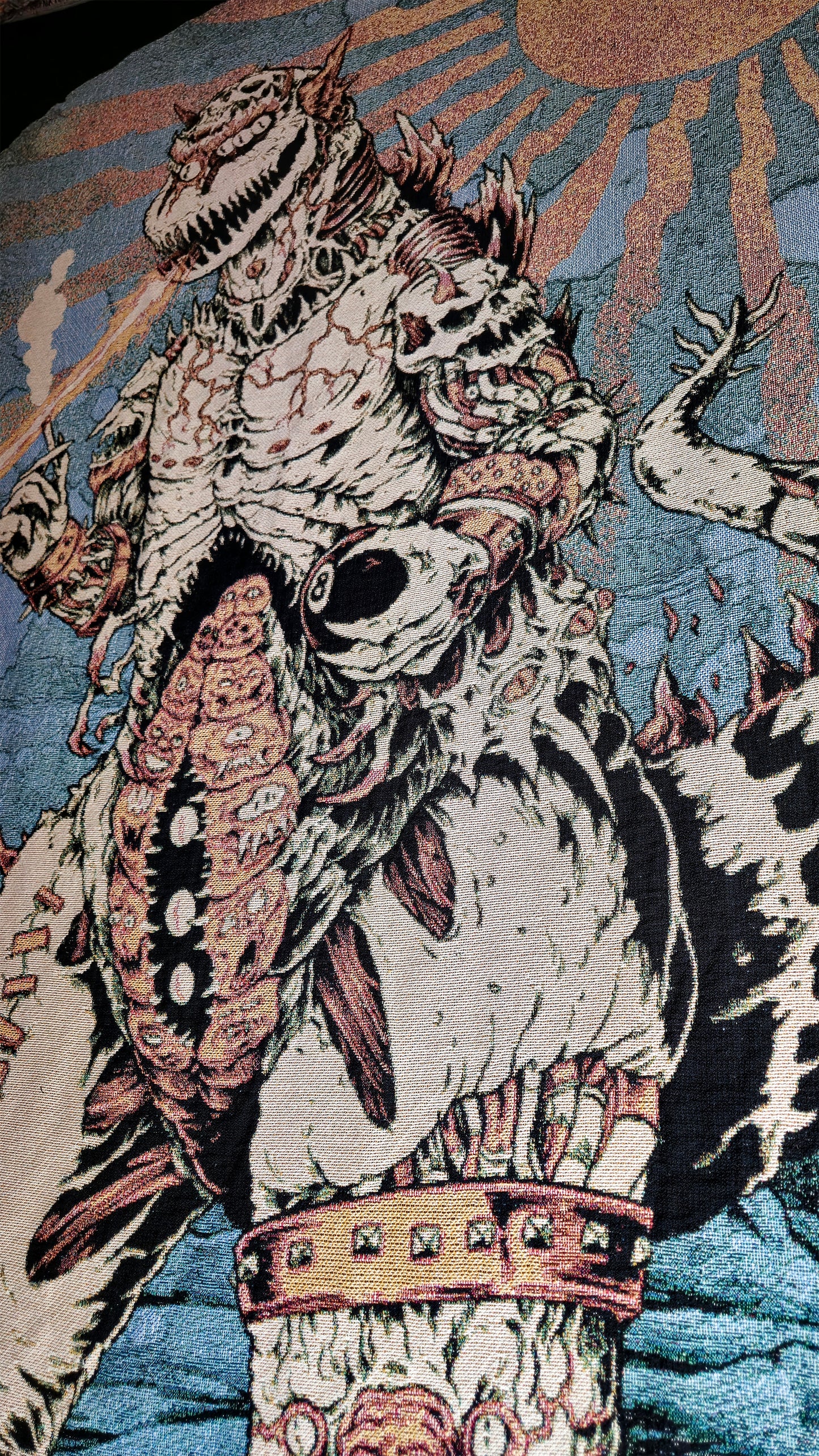 Mutant King Monster Woven Blanket