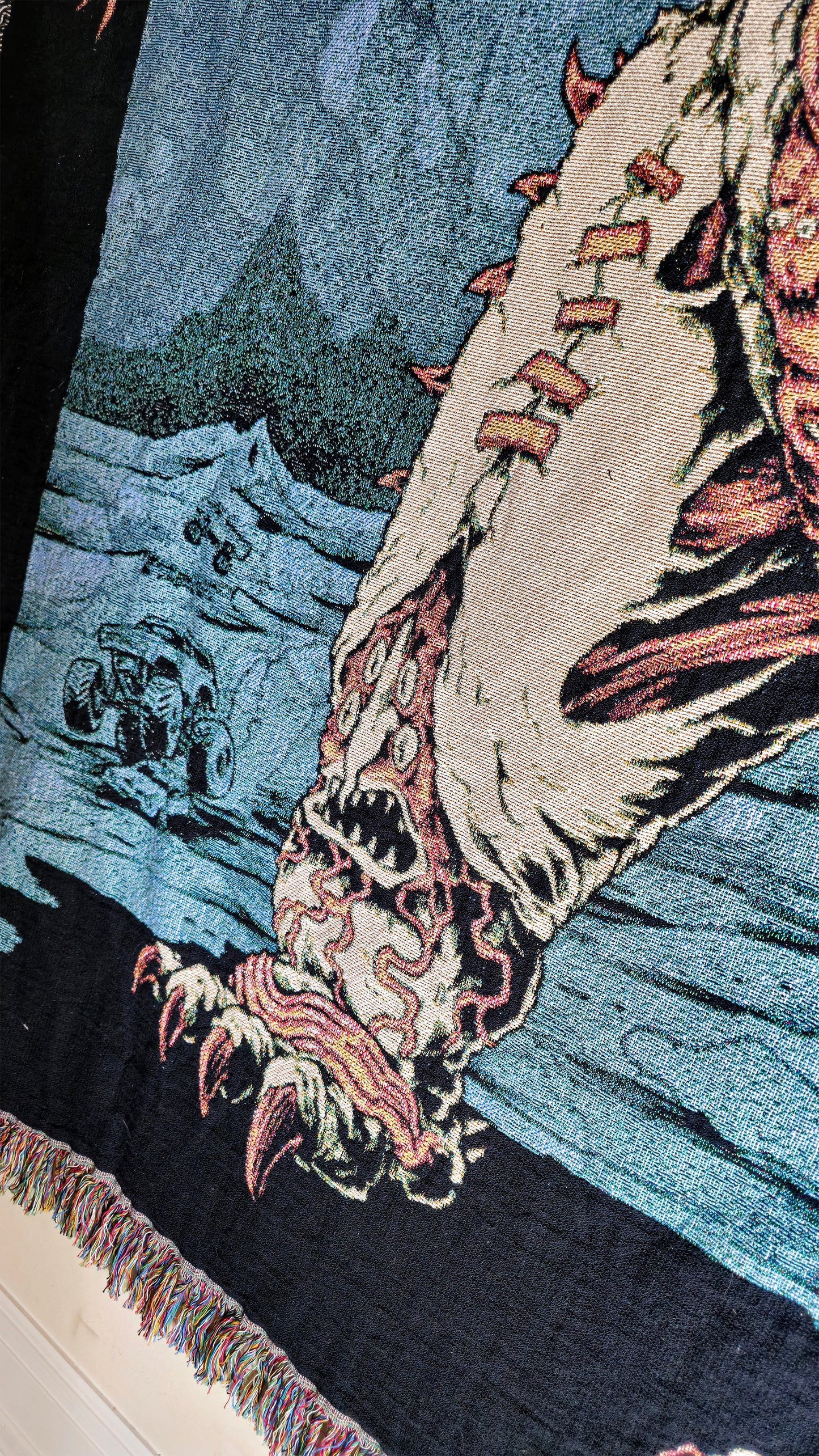 Mutant King Monster Woven Blanket