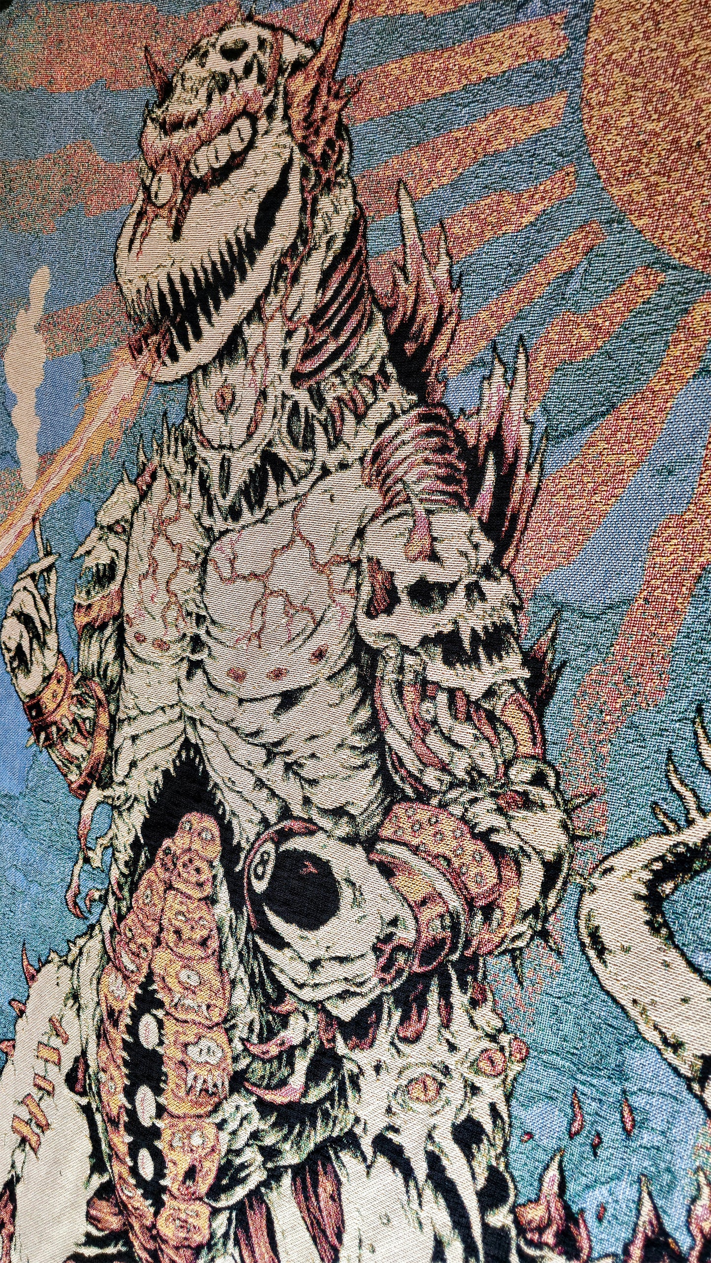 Mutant King Monster Woven Blanket