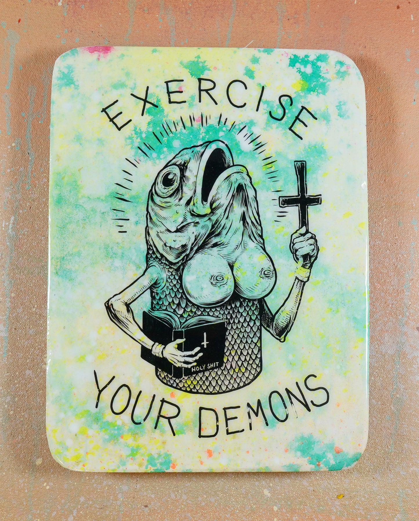 Exercise Your Demons - Wood Transfer