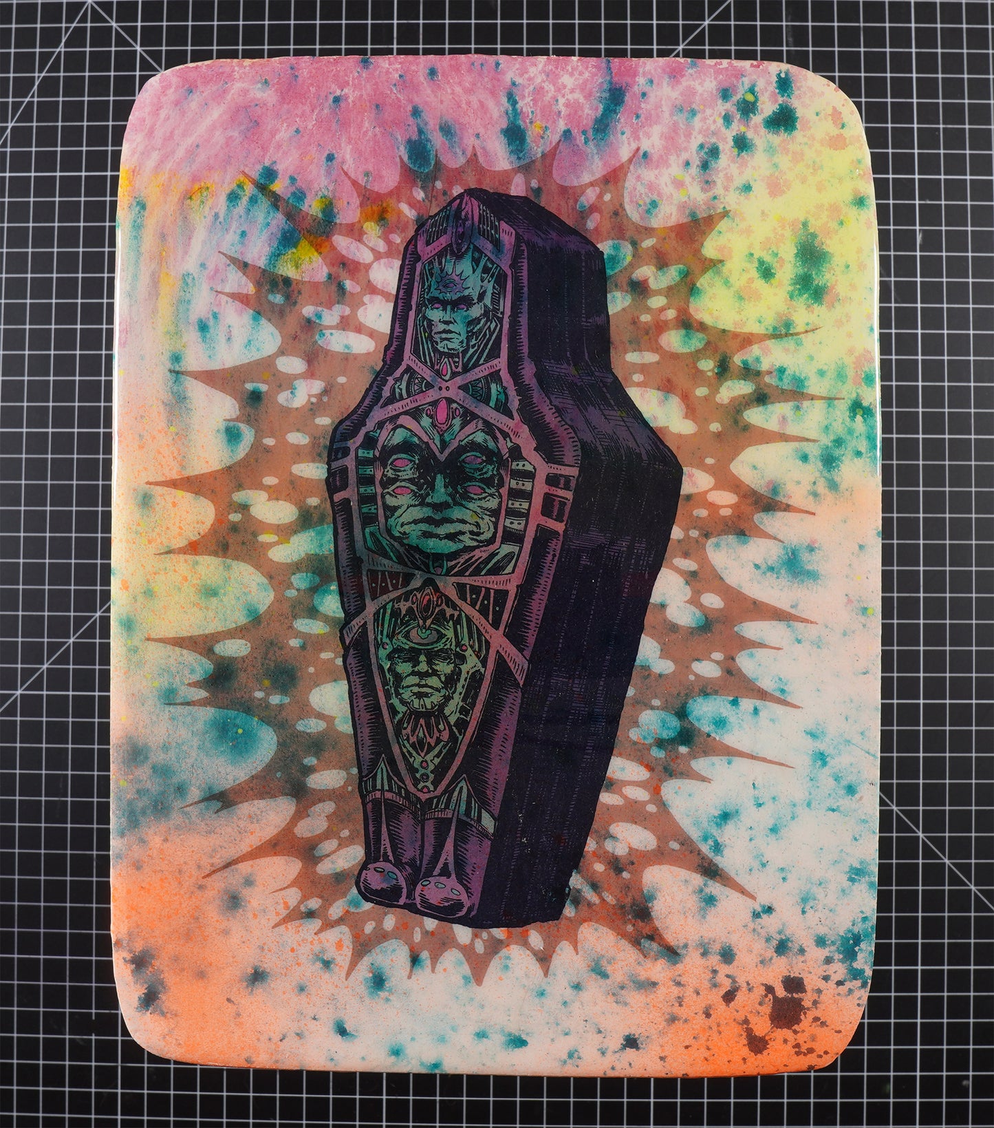 The Sarcophagus - Wood Transfer