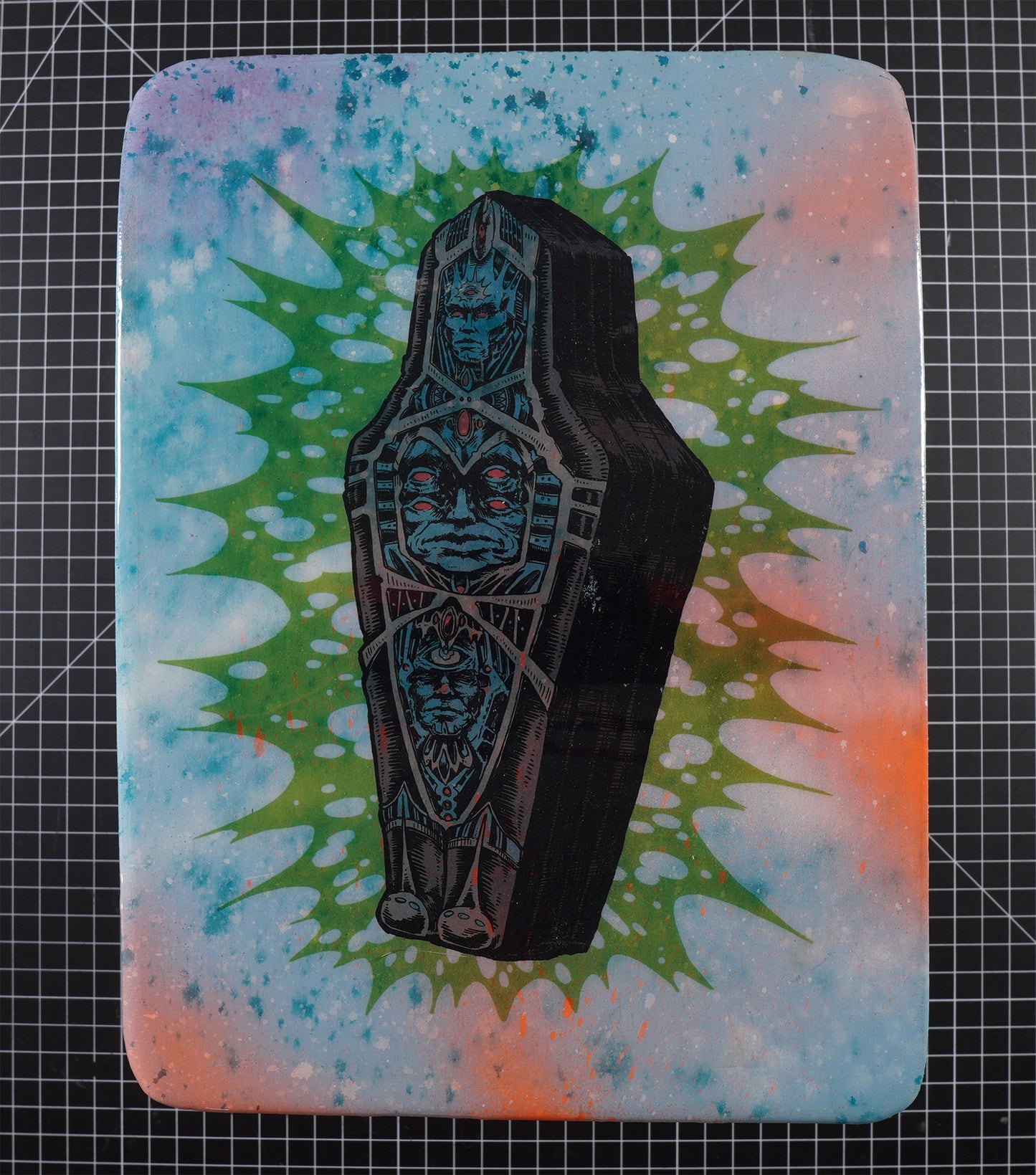 The Sarcophagus - Wood Transfer