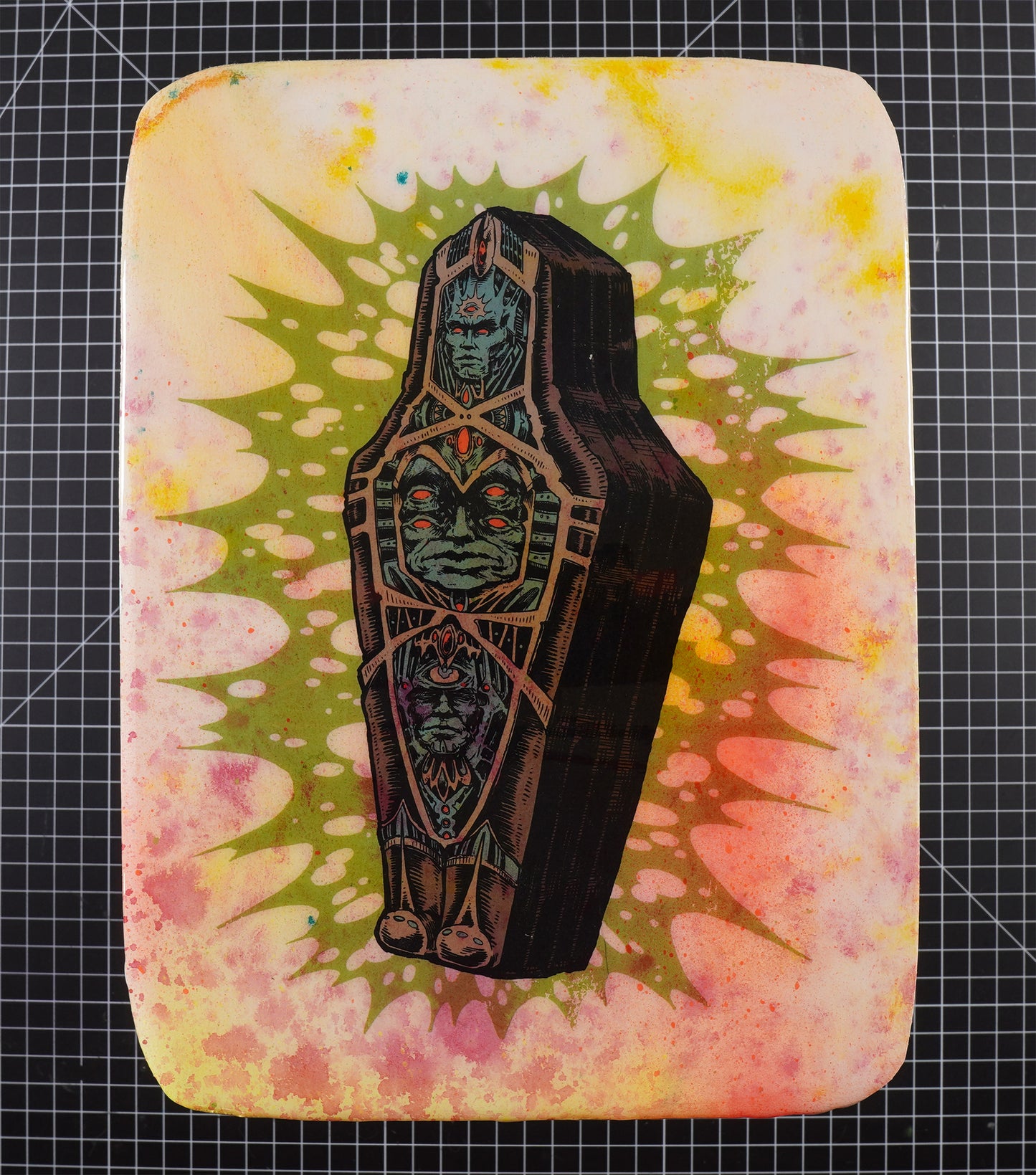 The Sarcophagus - Wood Transfer