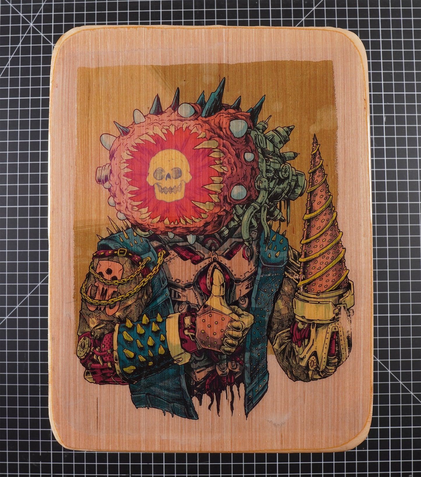 Screen Stream Driller - Wood Transfer