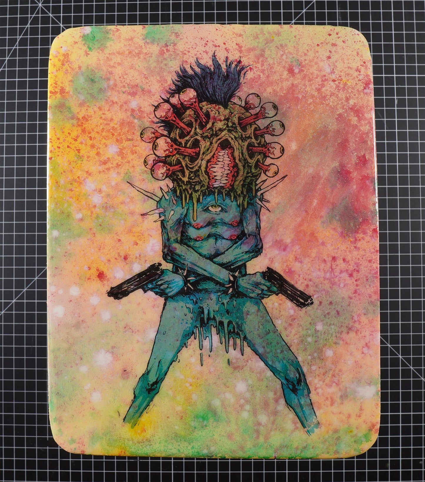 Eye Pop Assassin - Wood Transfer