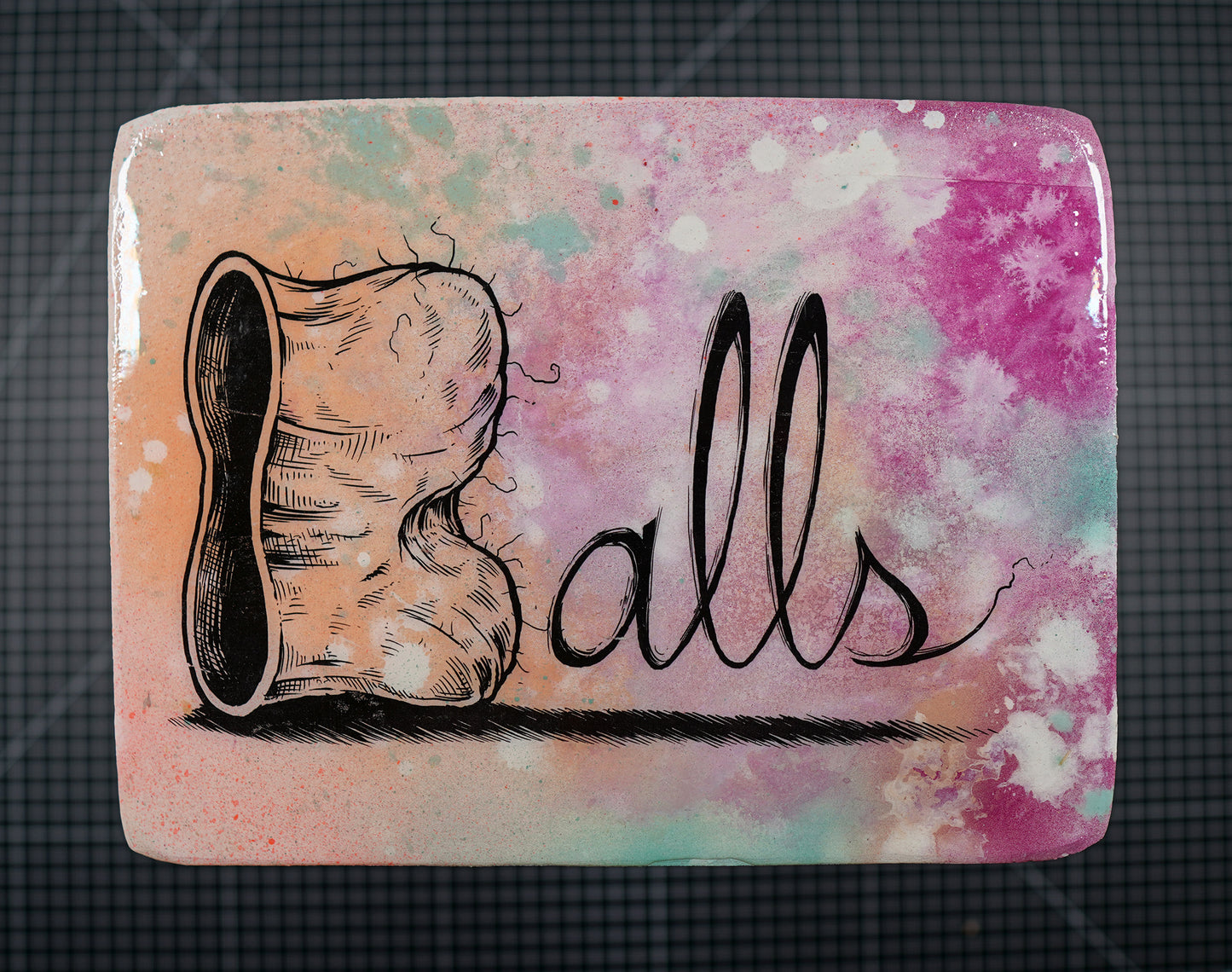 Balls - Wood Transfer