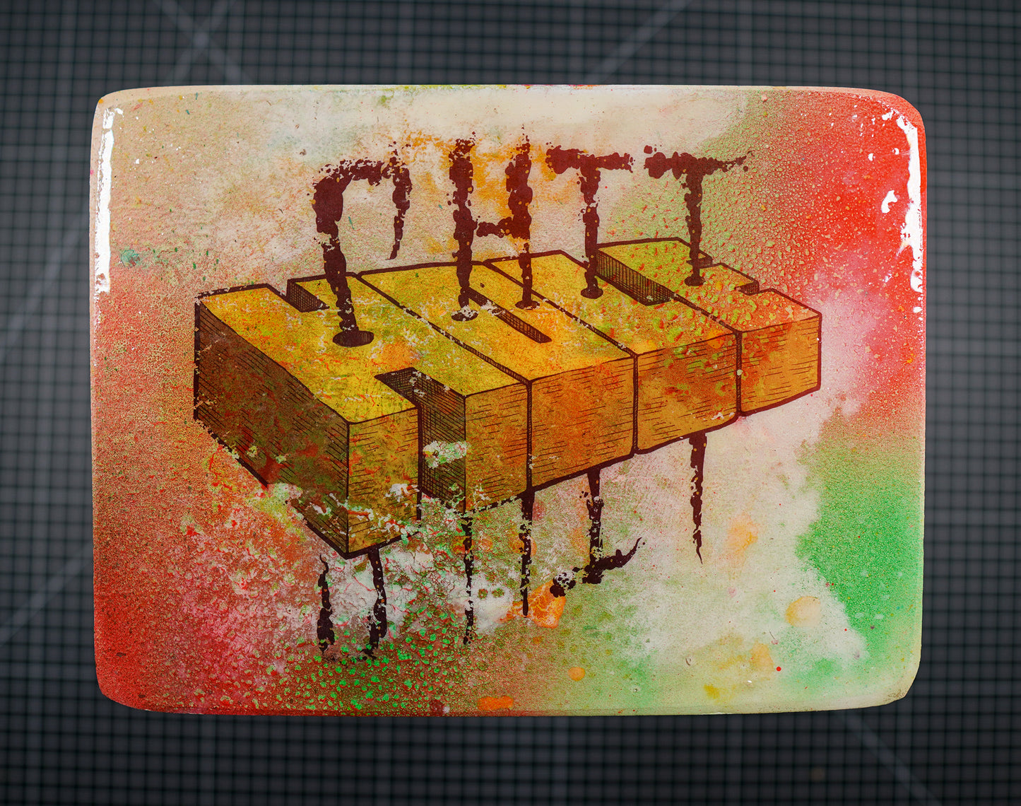 Shit Hole - Wood Transfer
