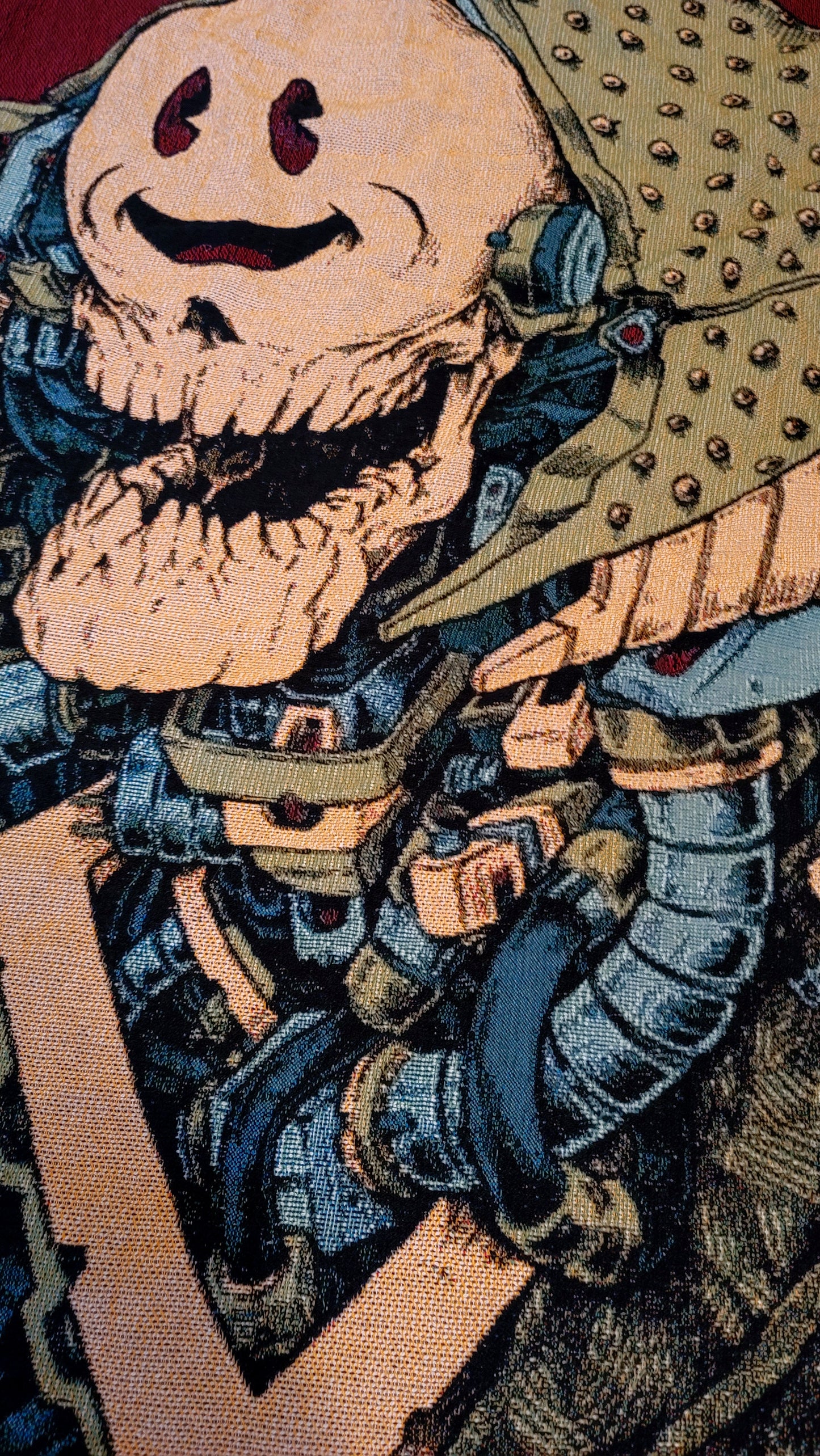 Blessed Butterbot Woven Blanket