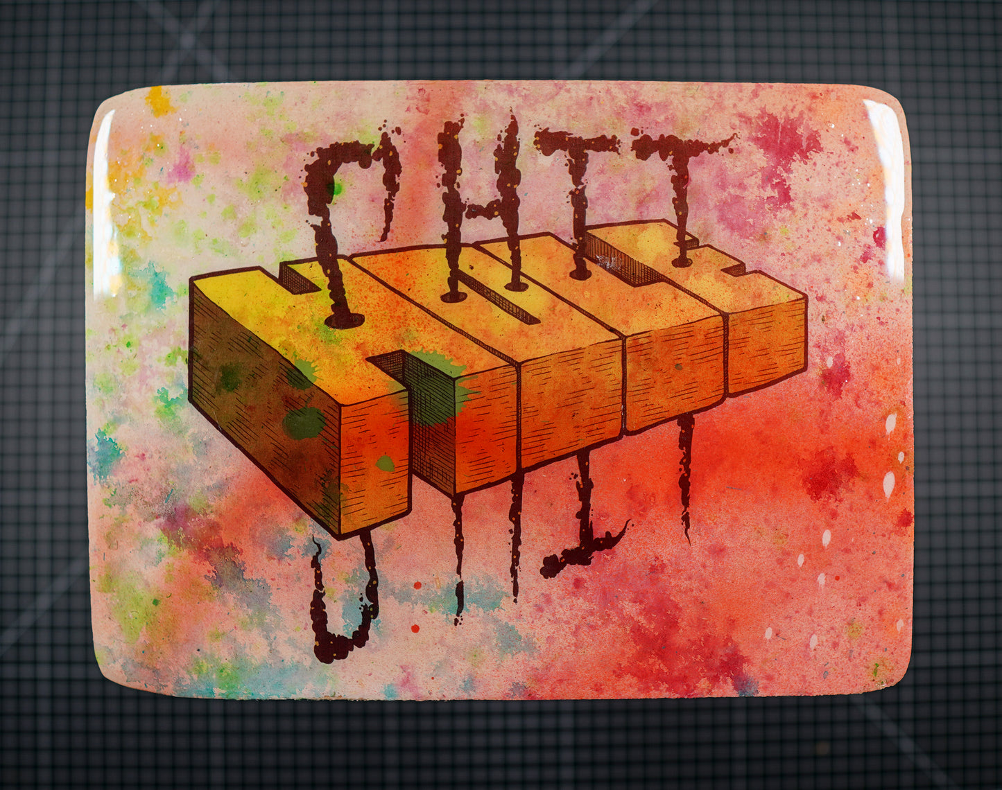 Shit Hole - Wood Transfer