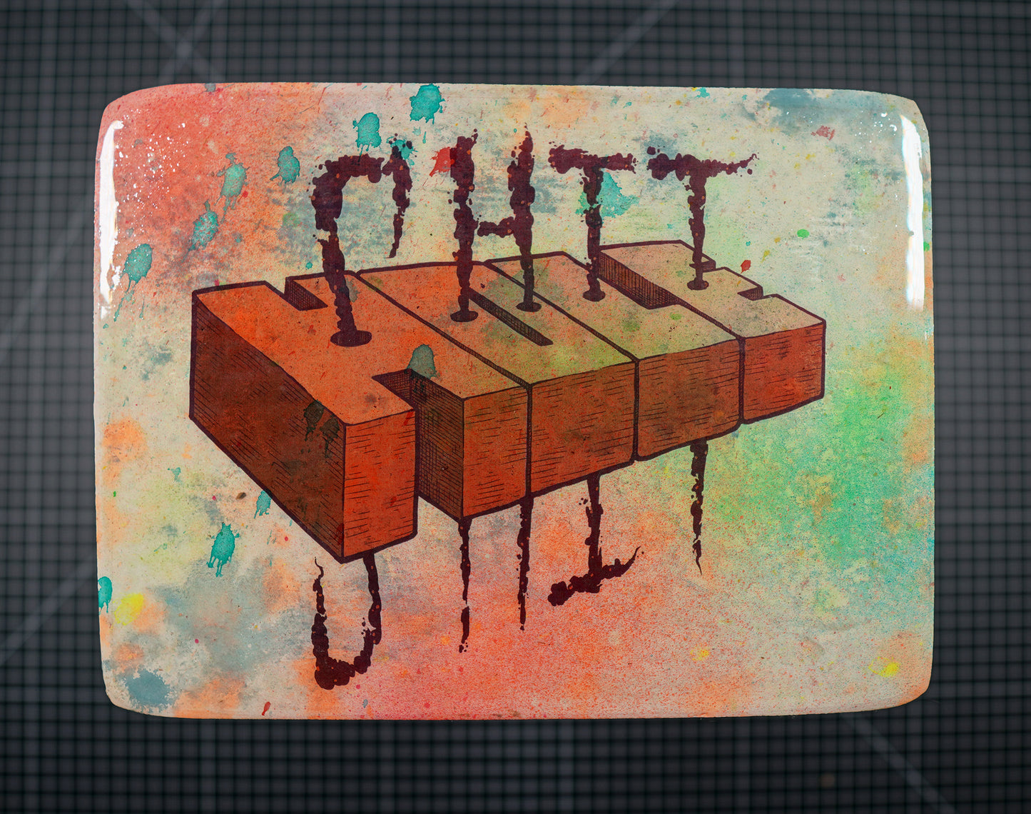 Shit Hole - Wood Transfer