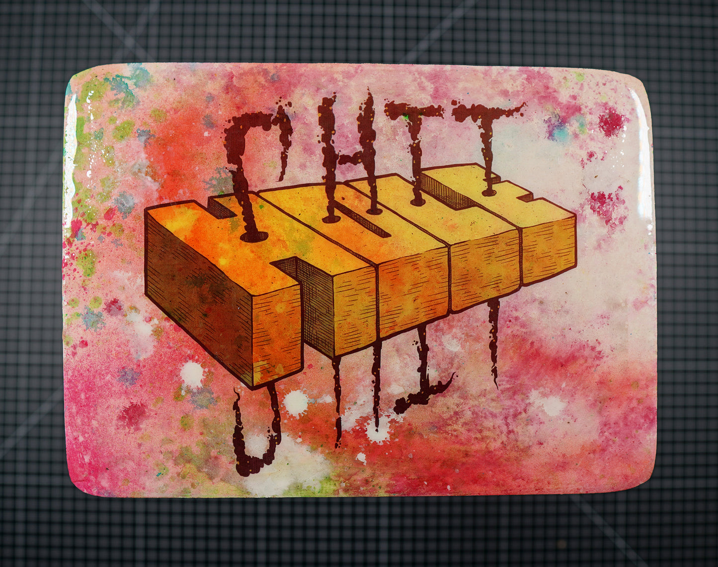 Shit Hole - Wood Transfer