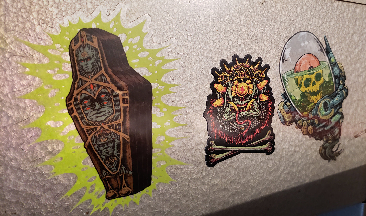 Sticker and Magnet 3-Pack