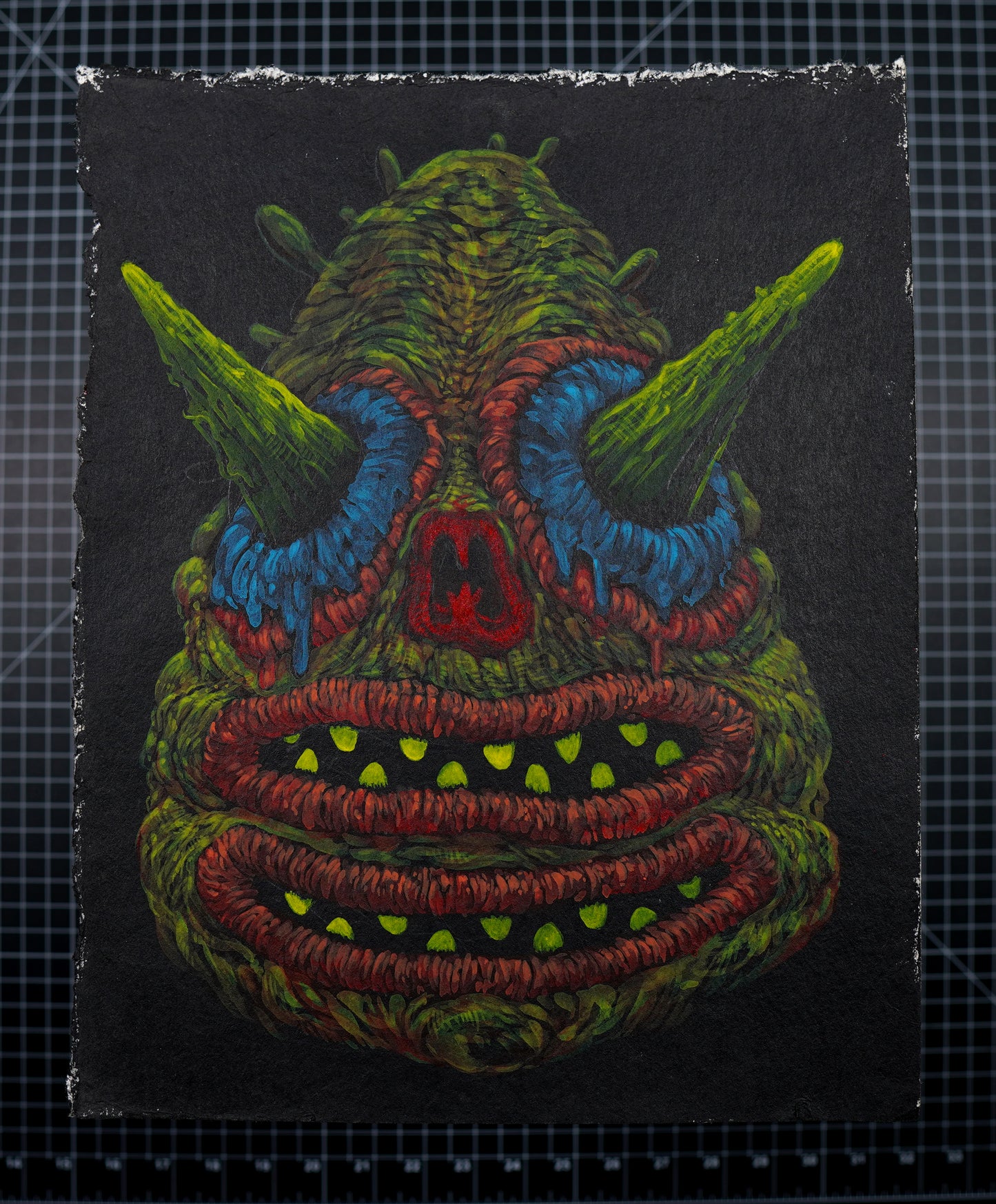 Original Cone Eye Creep Painting