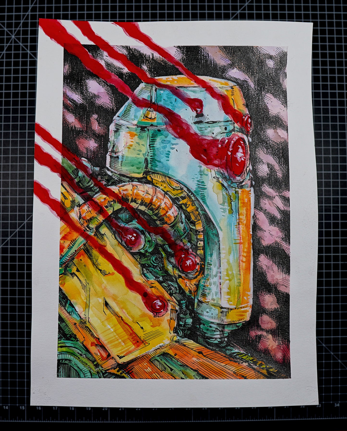 Original Robot Drawing
