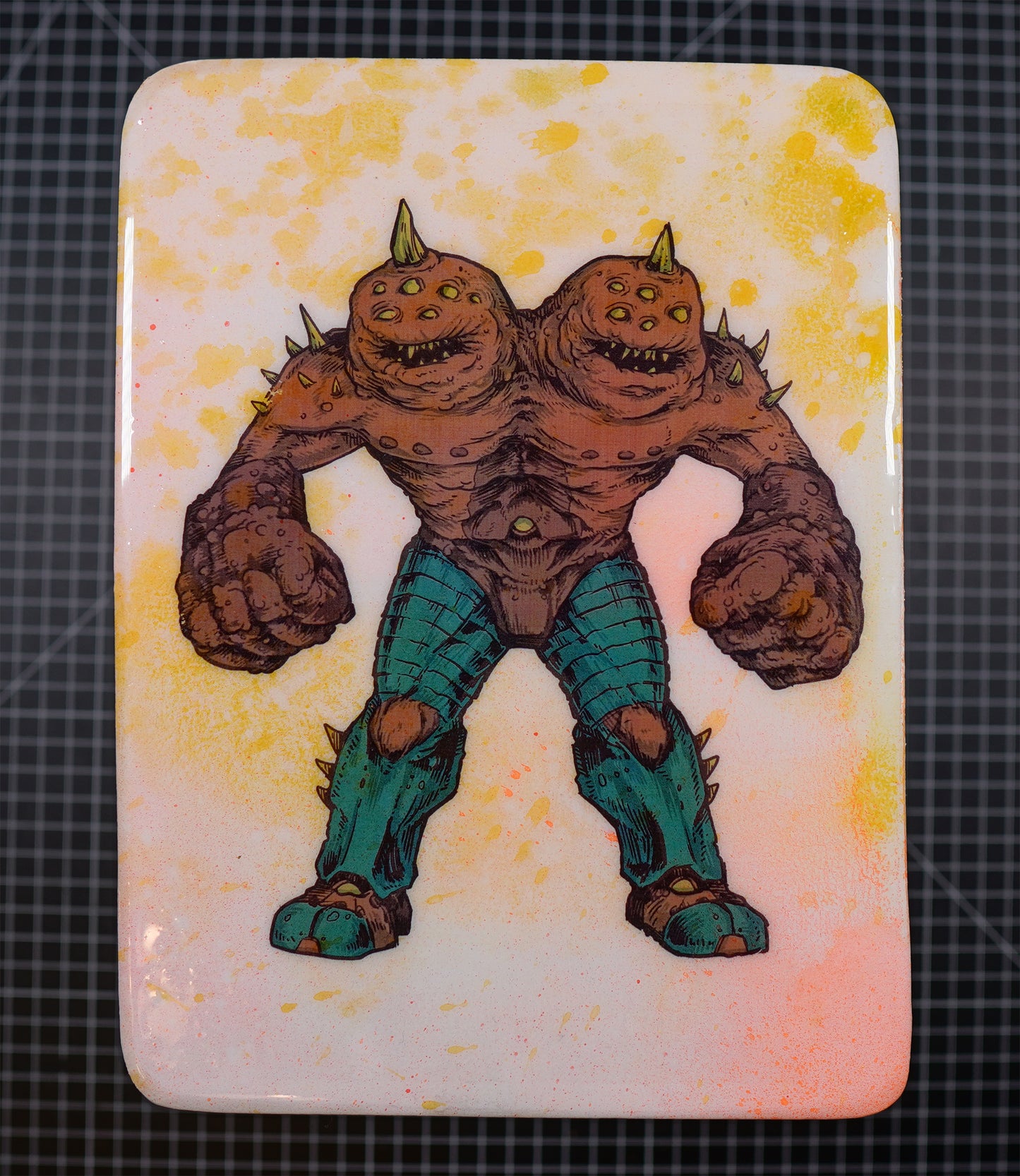 GALAXY FIGHTERS: The Twins - Wood Transfer