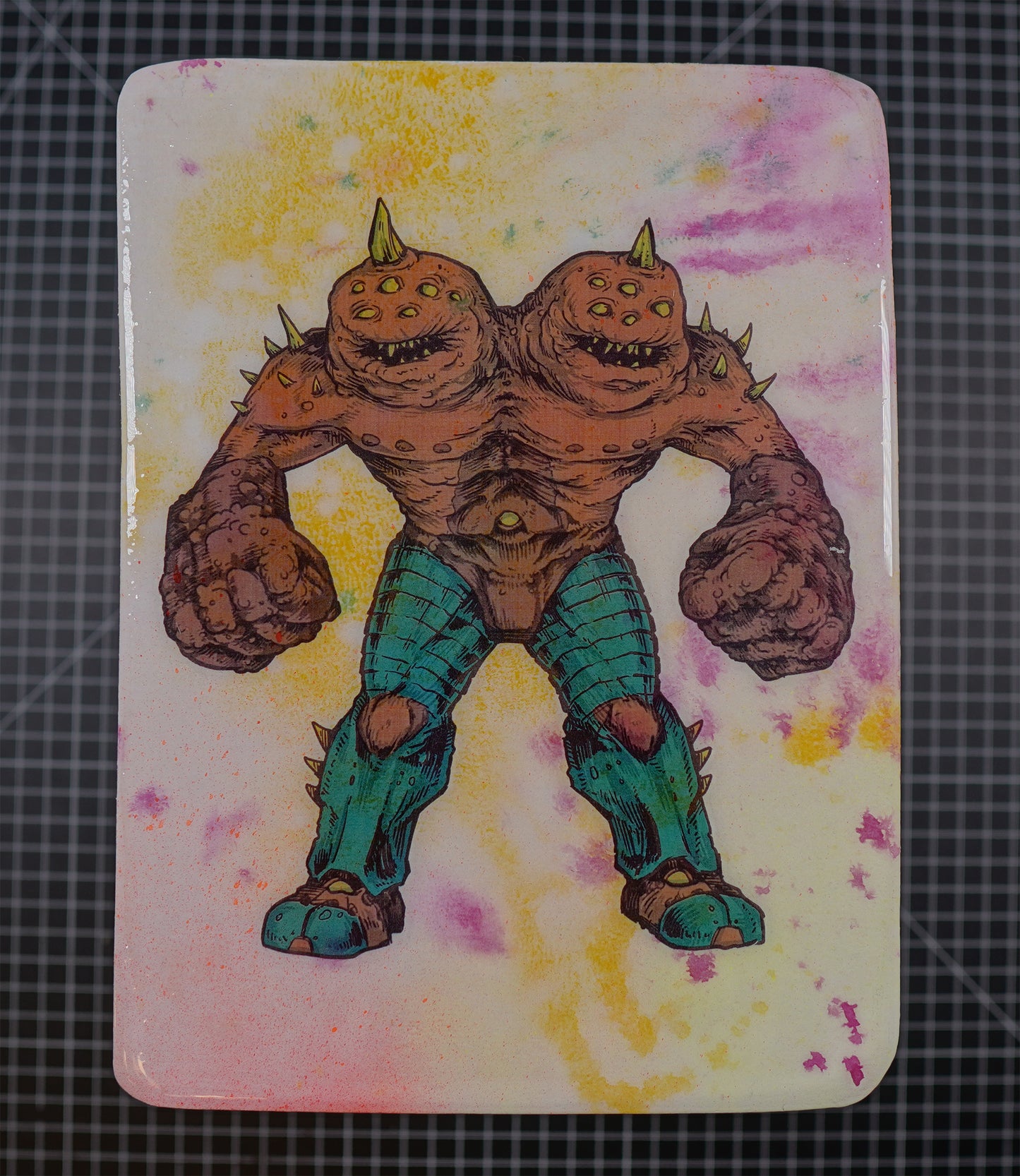 GALAXY FIGHTERS: The Twins - Wood Transfer