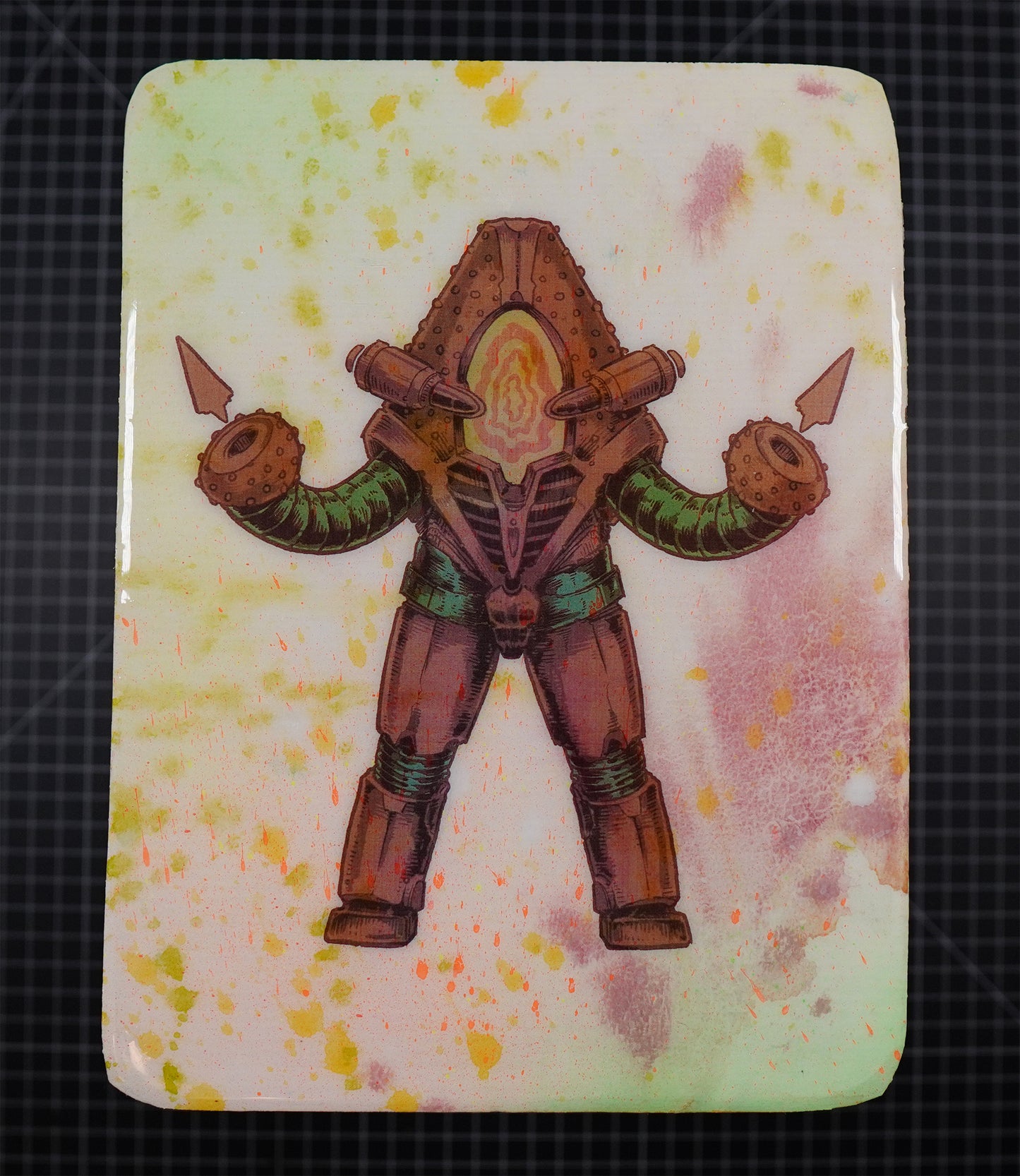 GALAXY FIGHTERS: The Spiked Vortex - Wood Transfer