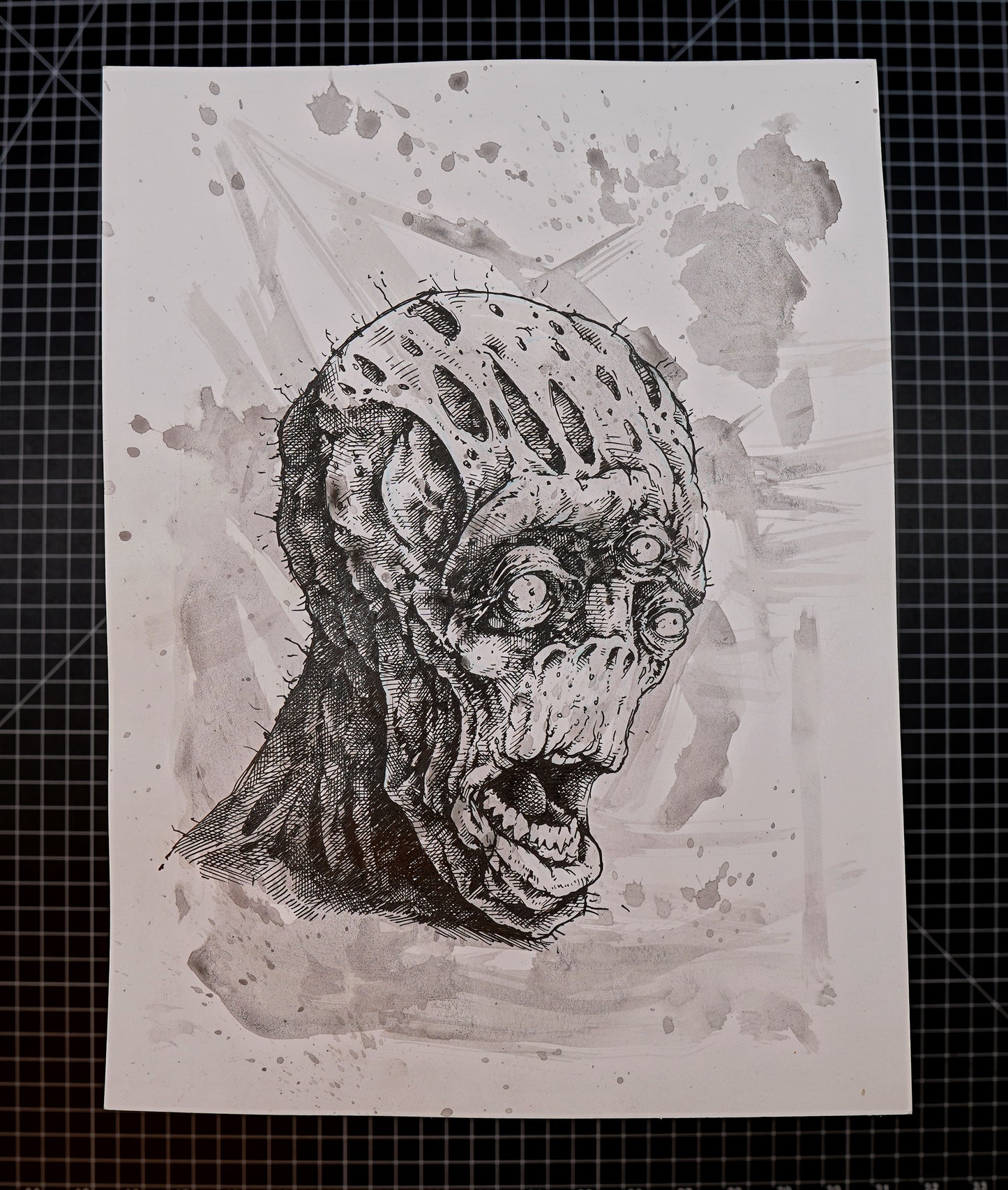 Original Funk Head Drawing