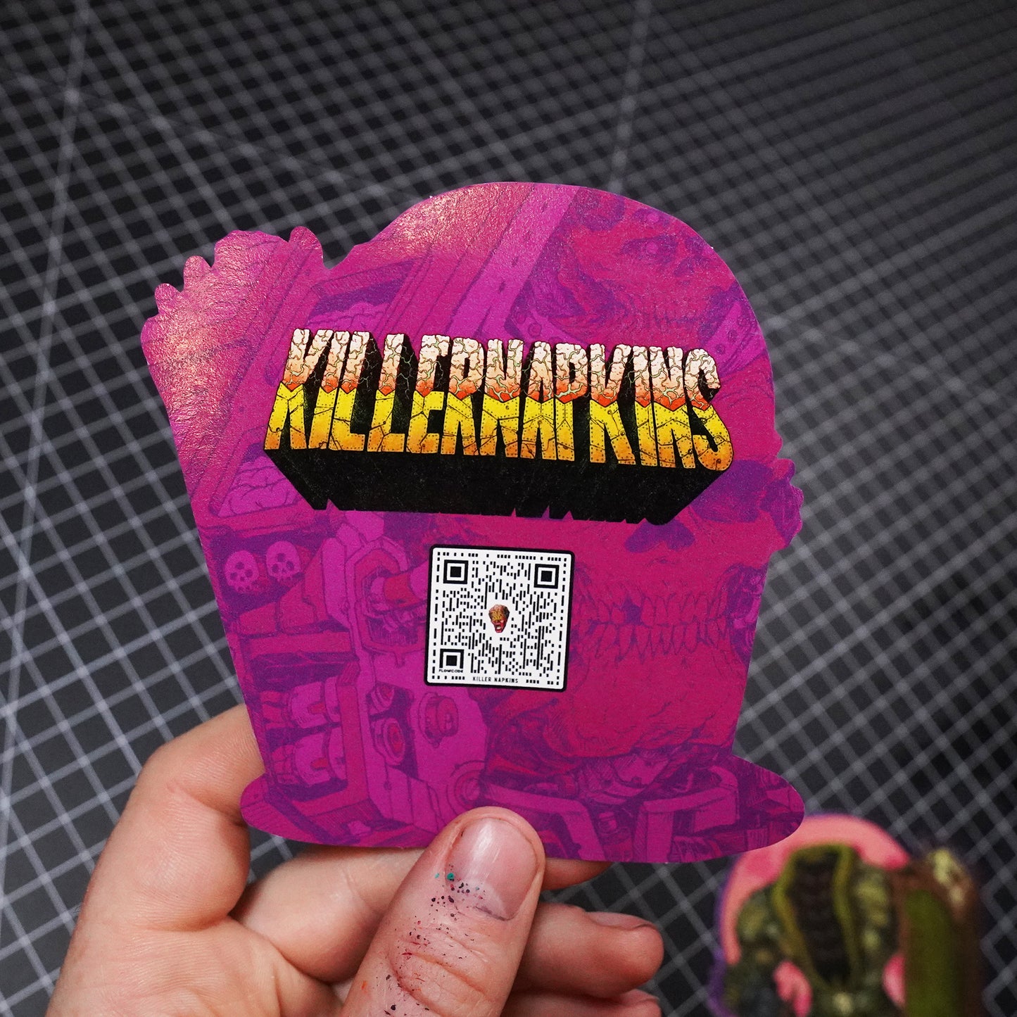 Demon Warrior Sticker