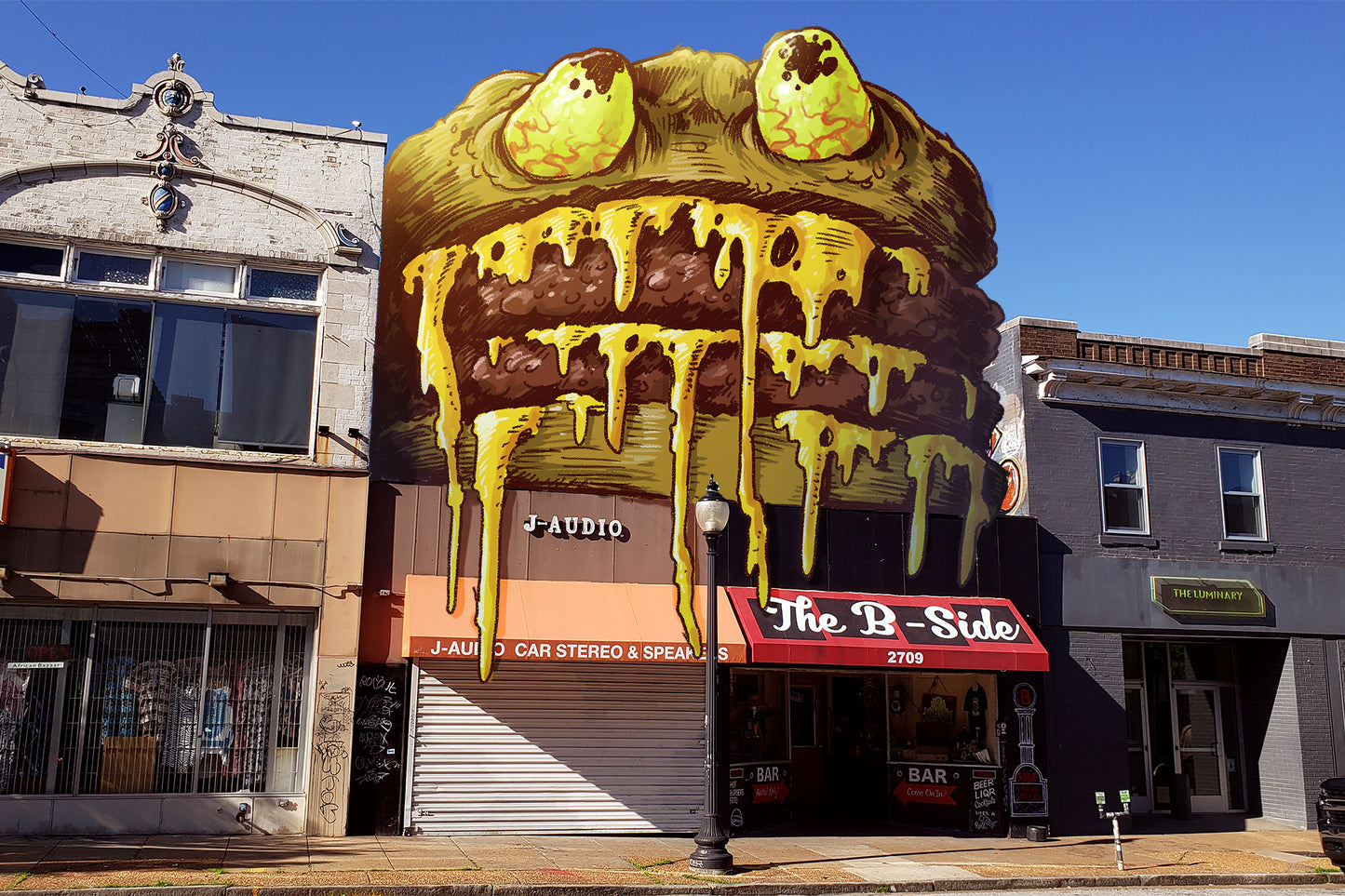 Cherokee Creeps - B-Side Poster