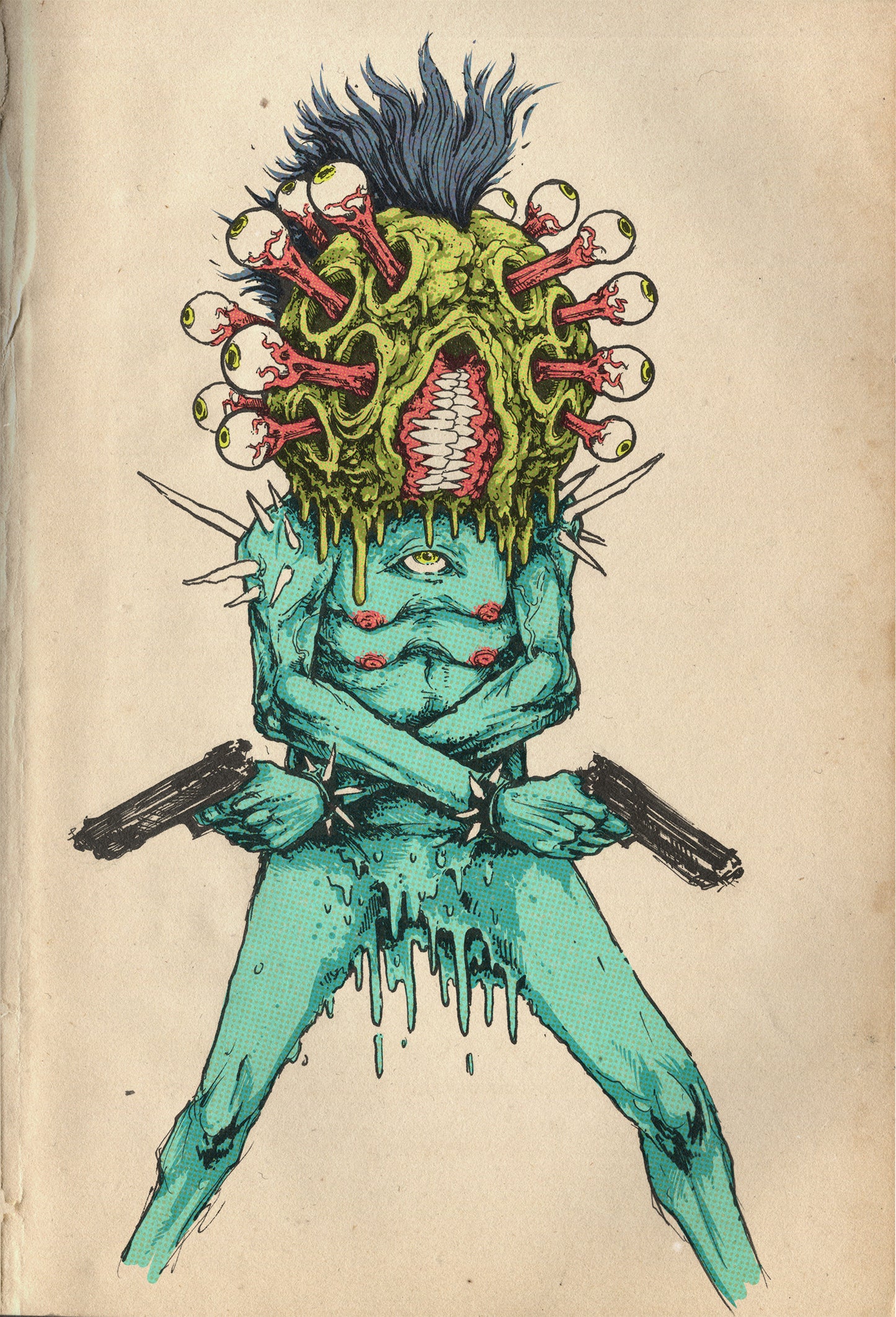 Eyepop Assassin Print
